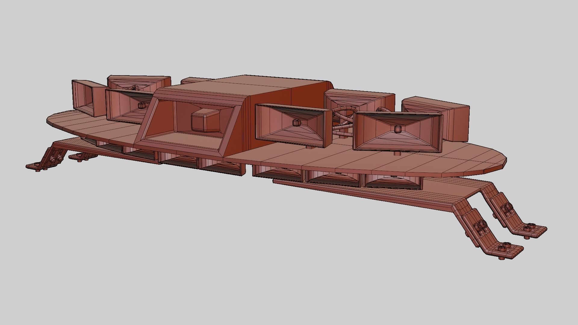 Federal Signal Vista 3D model_15