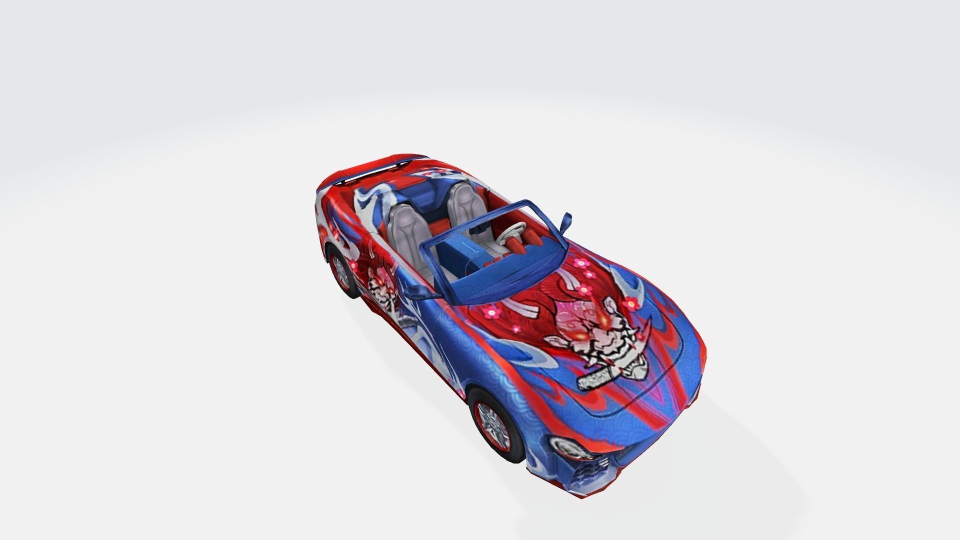 Vehicle car Roadster 89x 3D model_33