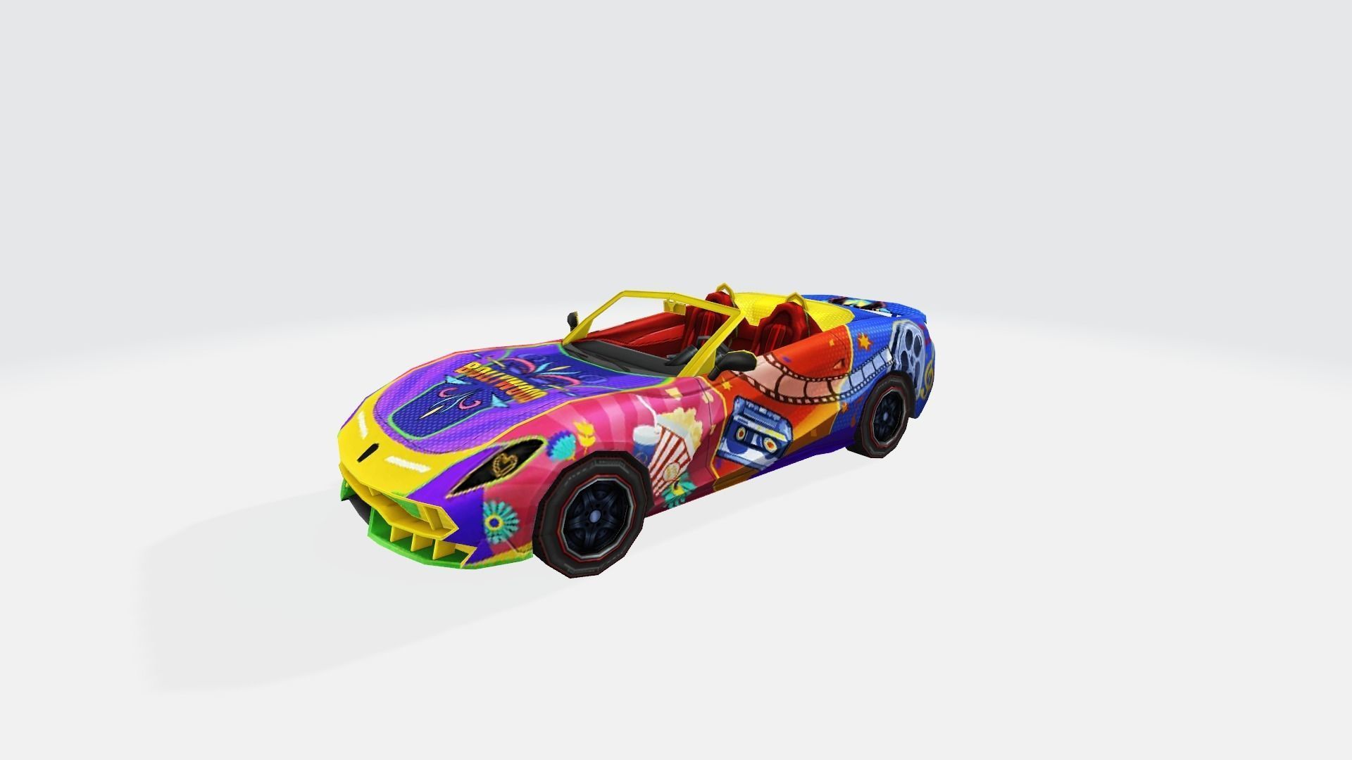 Vehicle car Roadster 89x 3D model_43