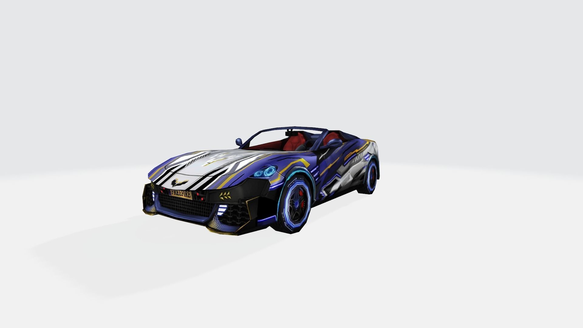 Vehicle car Roadster 89x 3D model_48