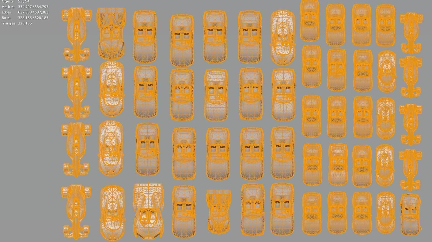 Vehicle car Roadster 89x 3D model_9