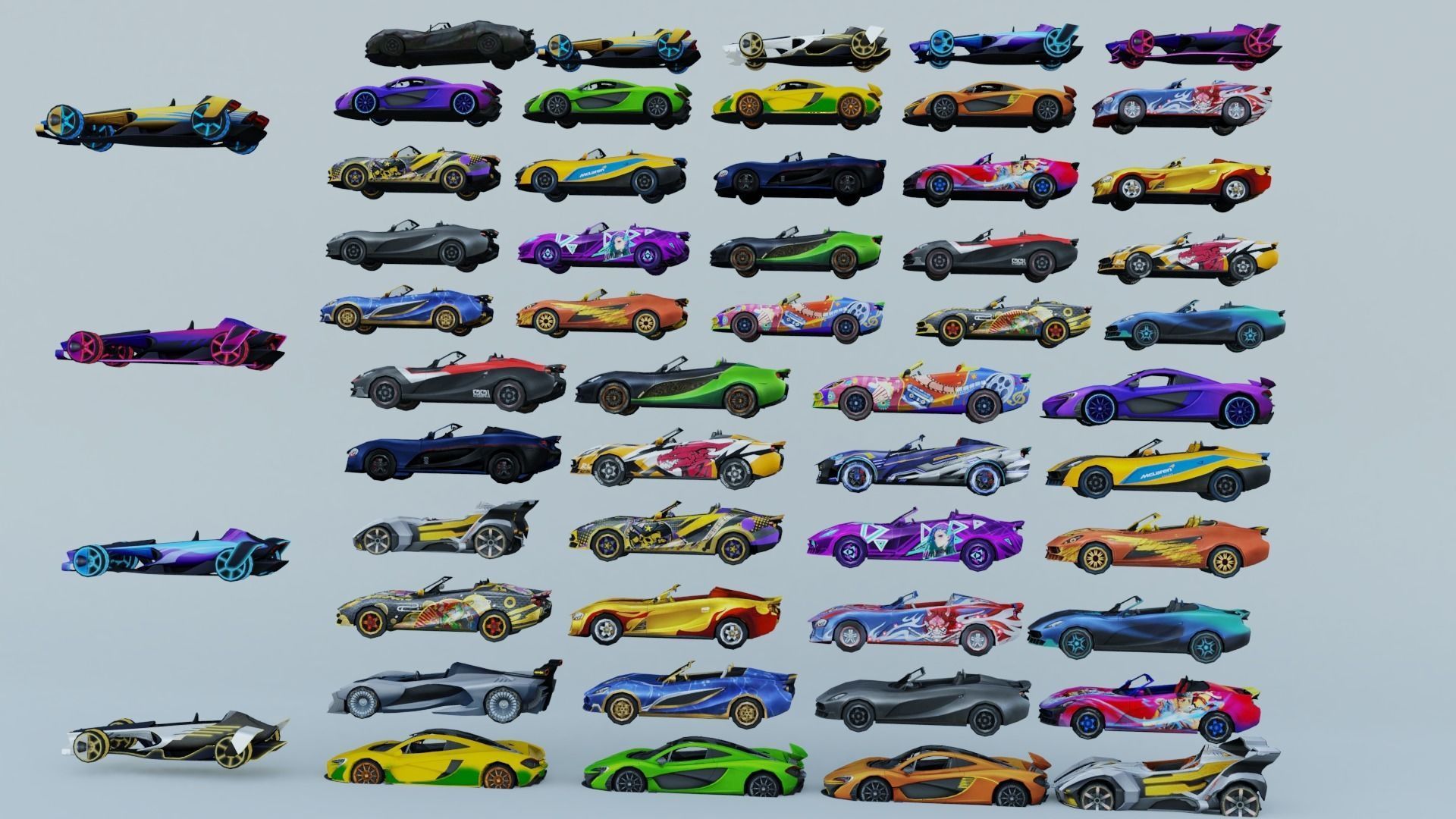 Vehicle car Roadster 89x 3D model_4