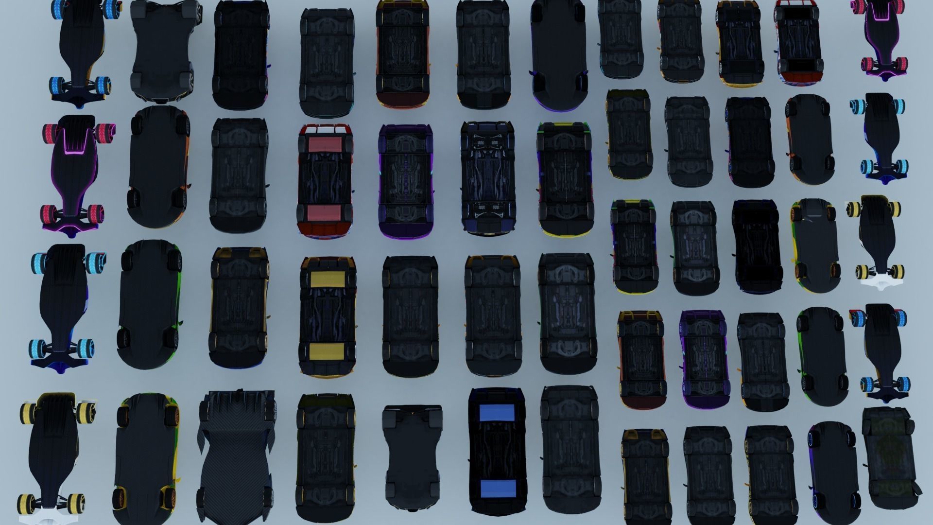 Vehicle car Roadster 89x 3D model_3