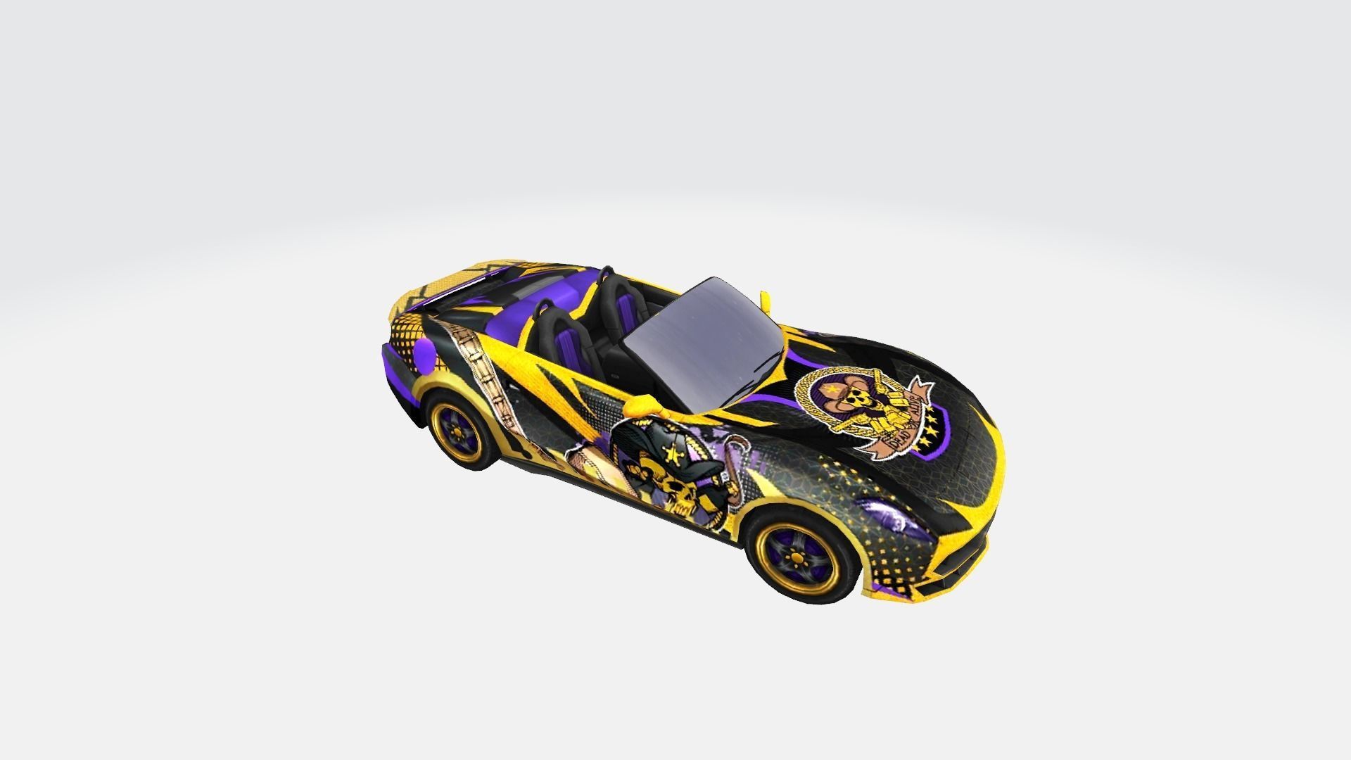 Vehicle car Roadster 89x 3D model_21