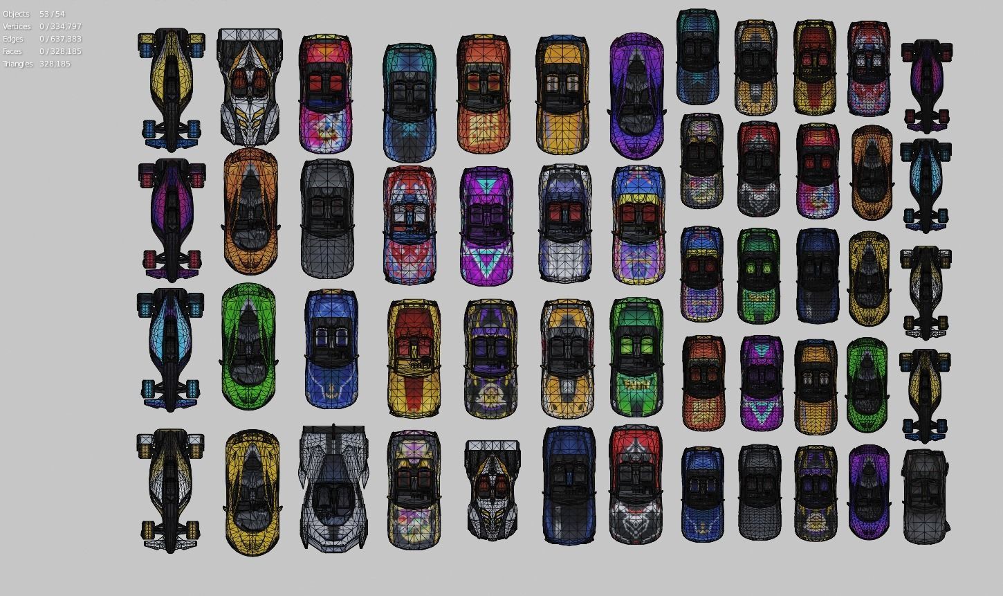 Vehicle car Roadster 89x 3D model_7