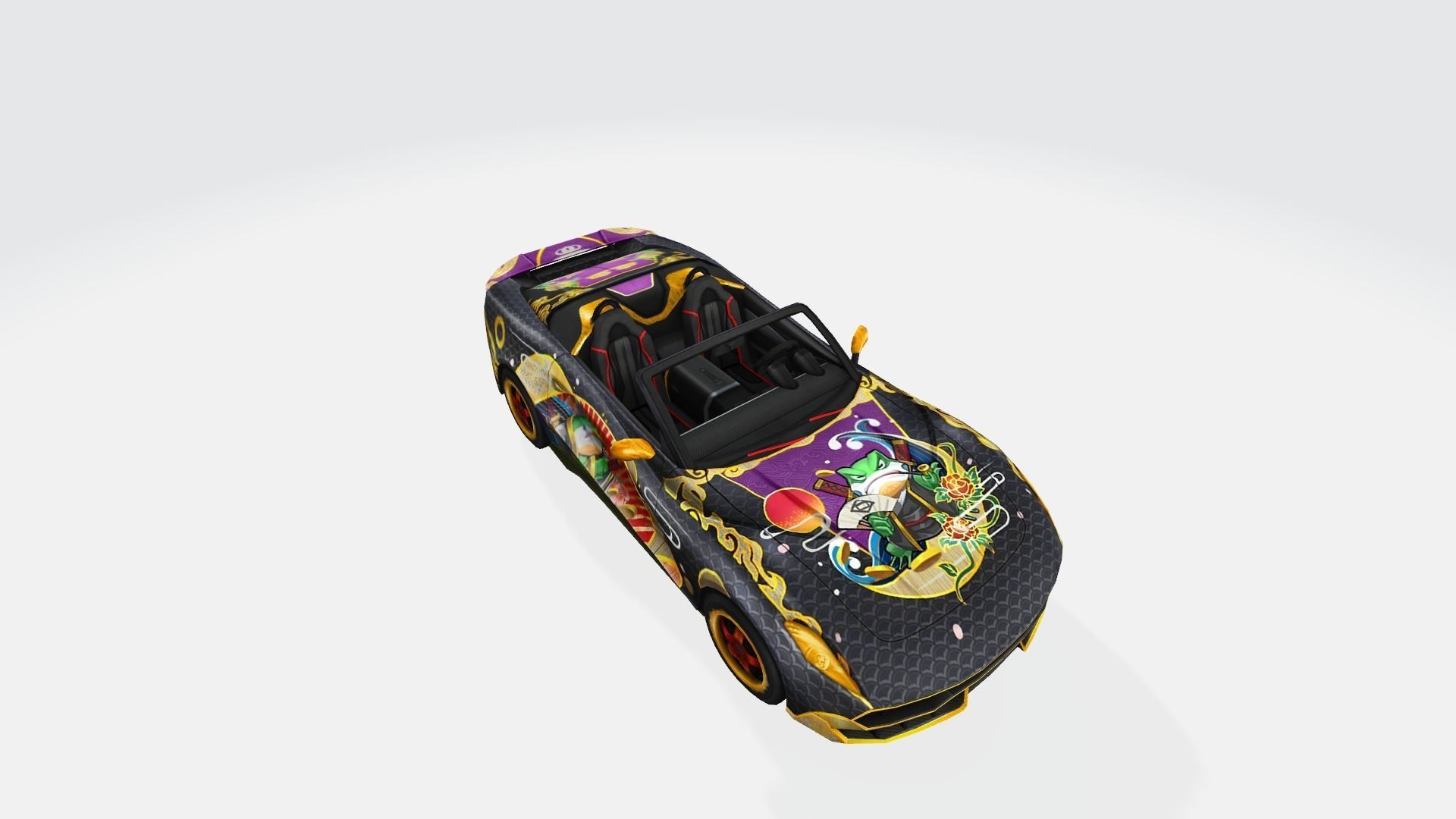Vehicle car Roadster 89x 3D model_35