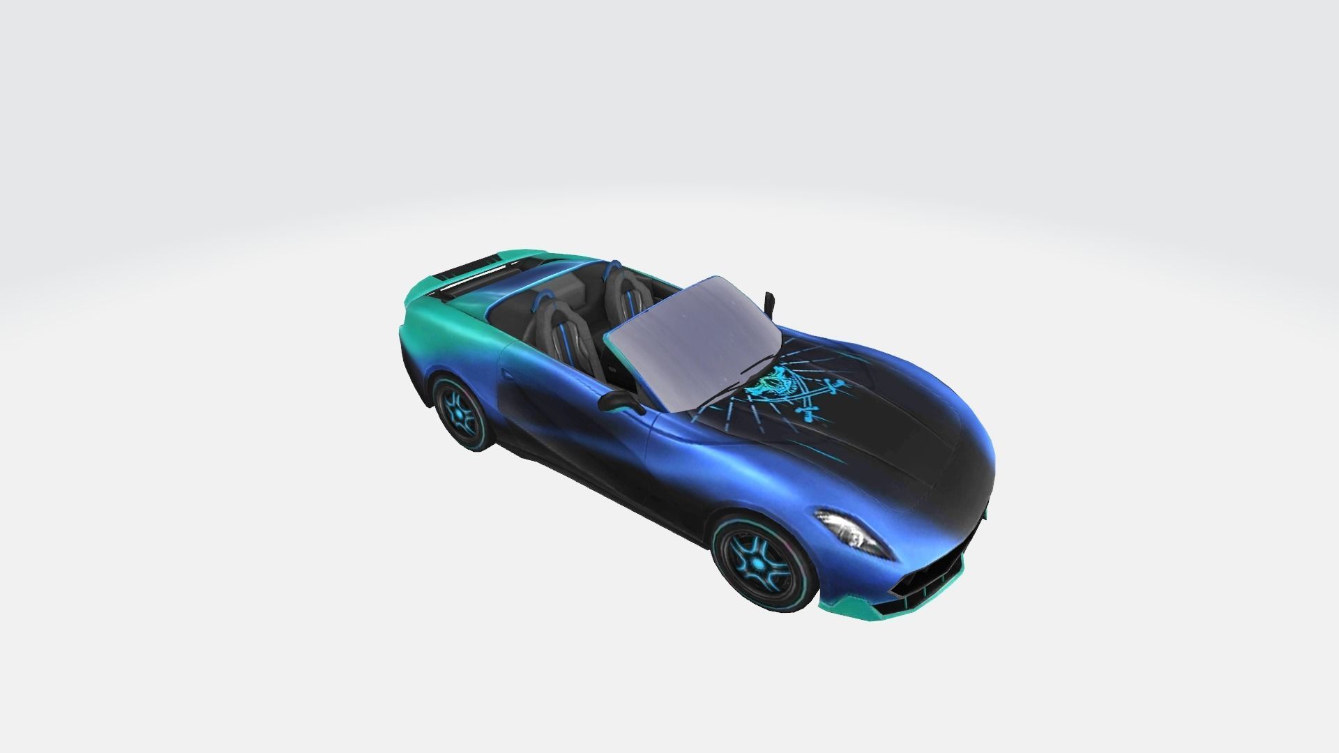 Vehicle car Roadster 89x 3D model_14