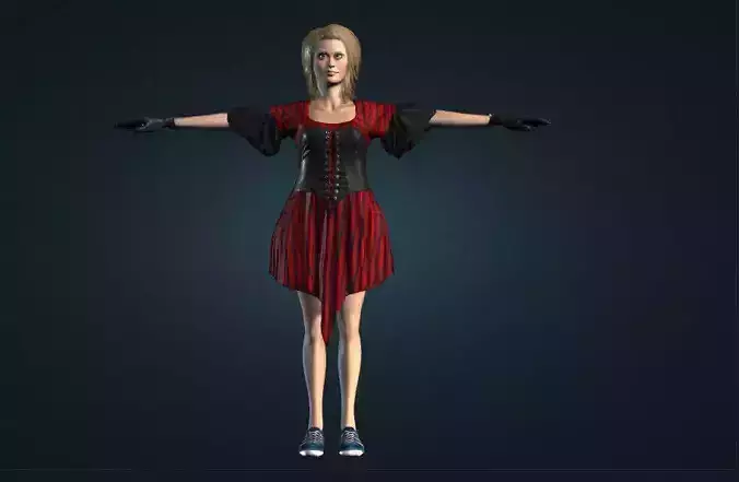 ANA T POSE CHATACTER