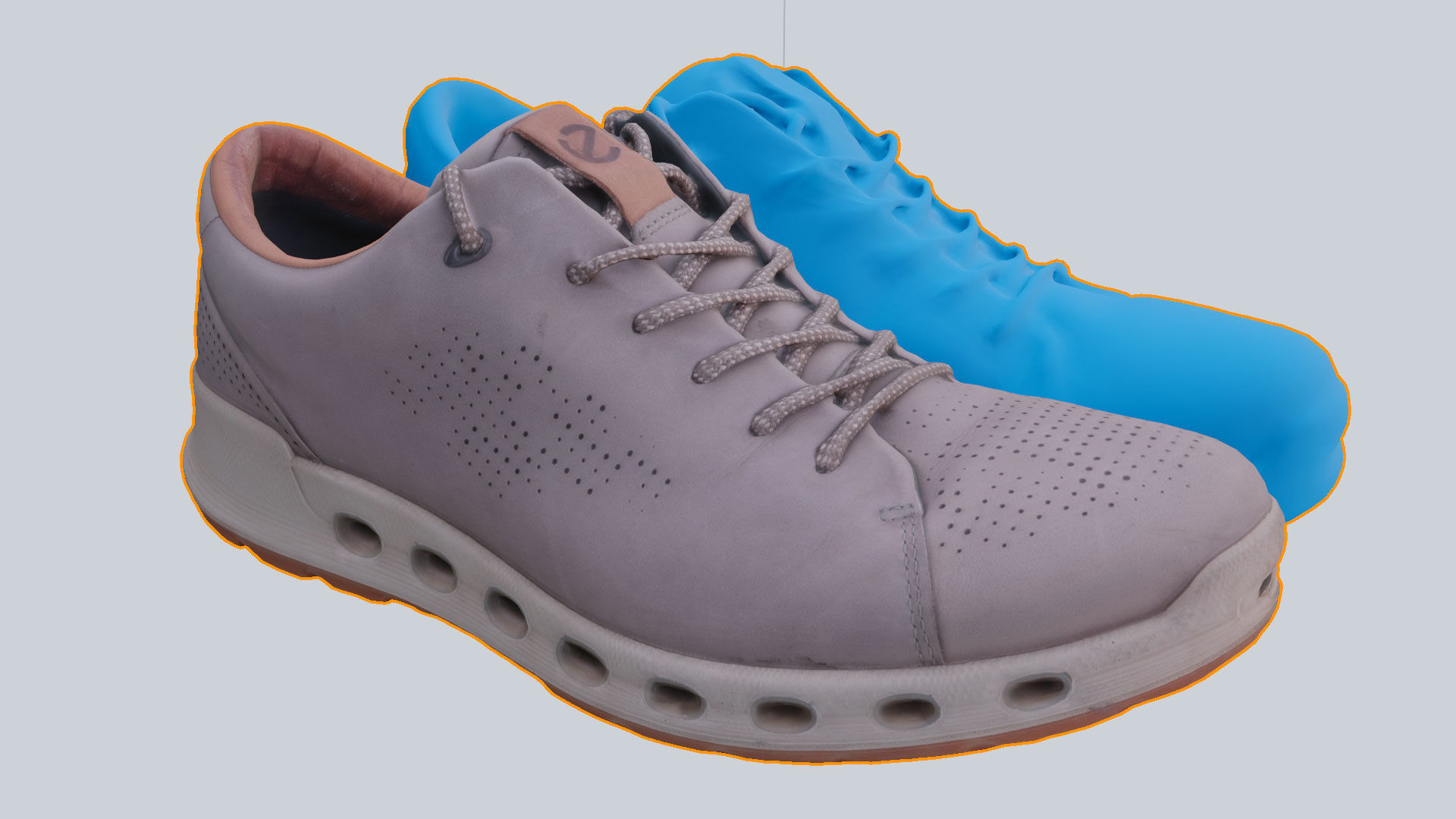 Urban Footwear Mens Shoes or Sneakers 3D model_3
