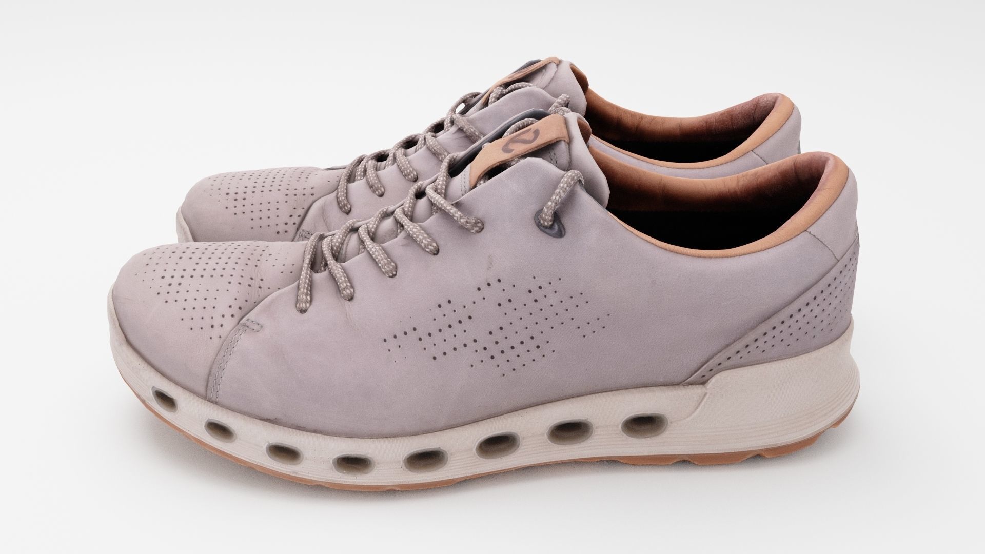 Urban Footwear Mens Shoes or Sneakers 3D model_1