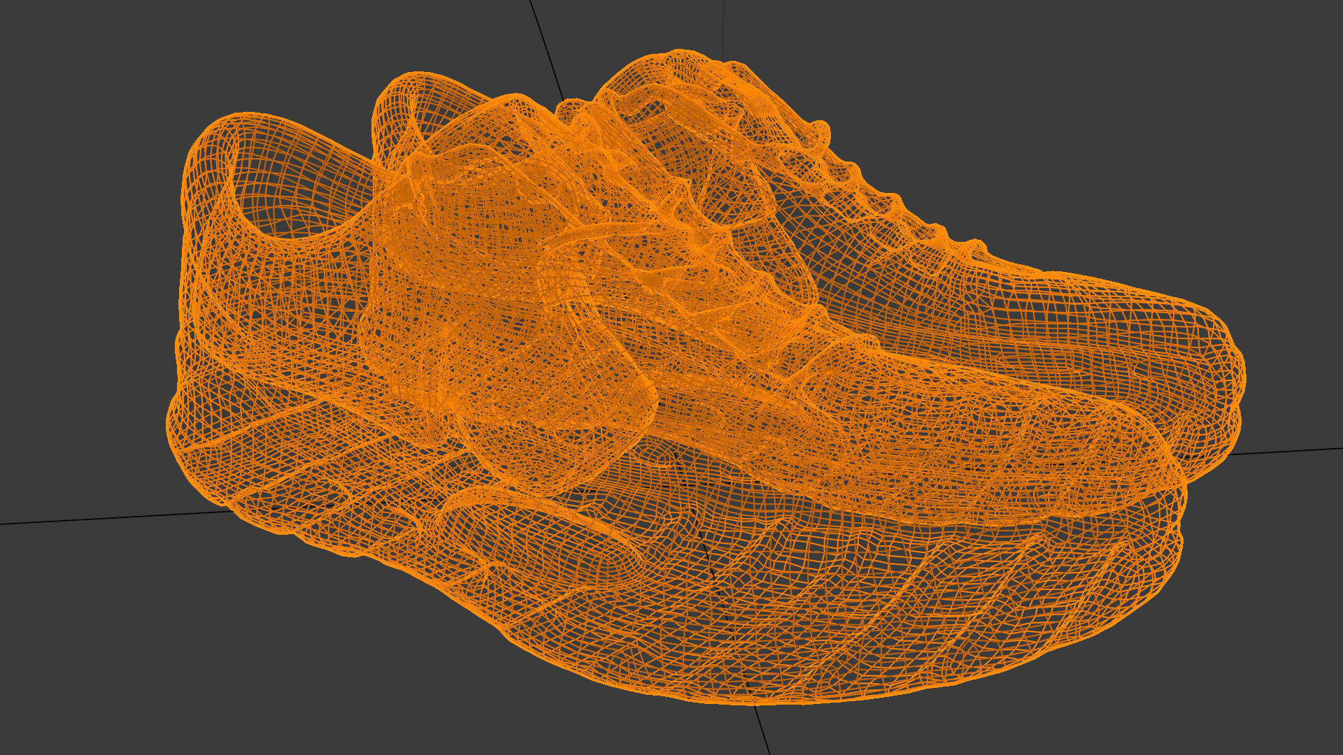 Urban Footwear Mens Shoes or Sneakers 3D model_2