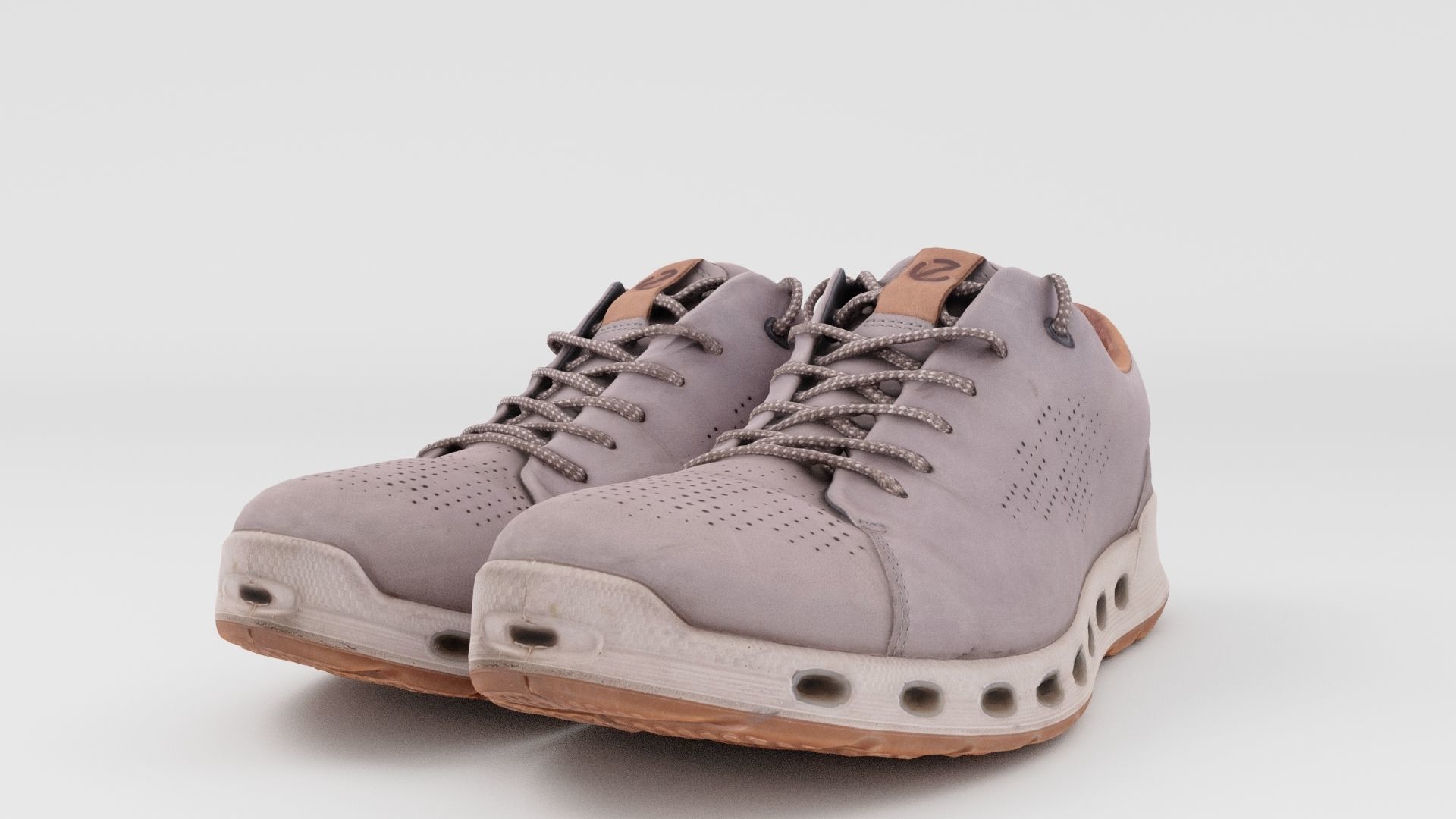 Urban Footwear Mens Shoes or Sneakers 3D model_6