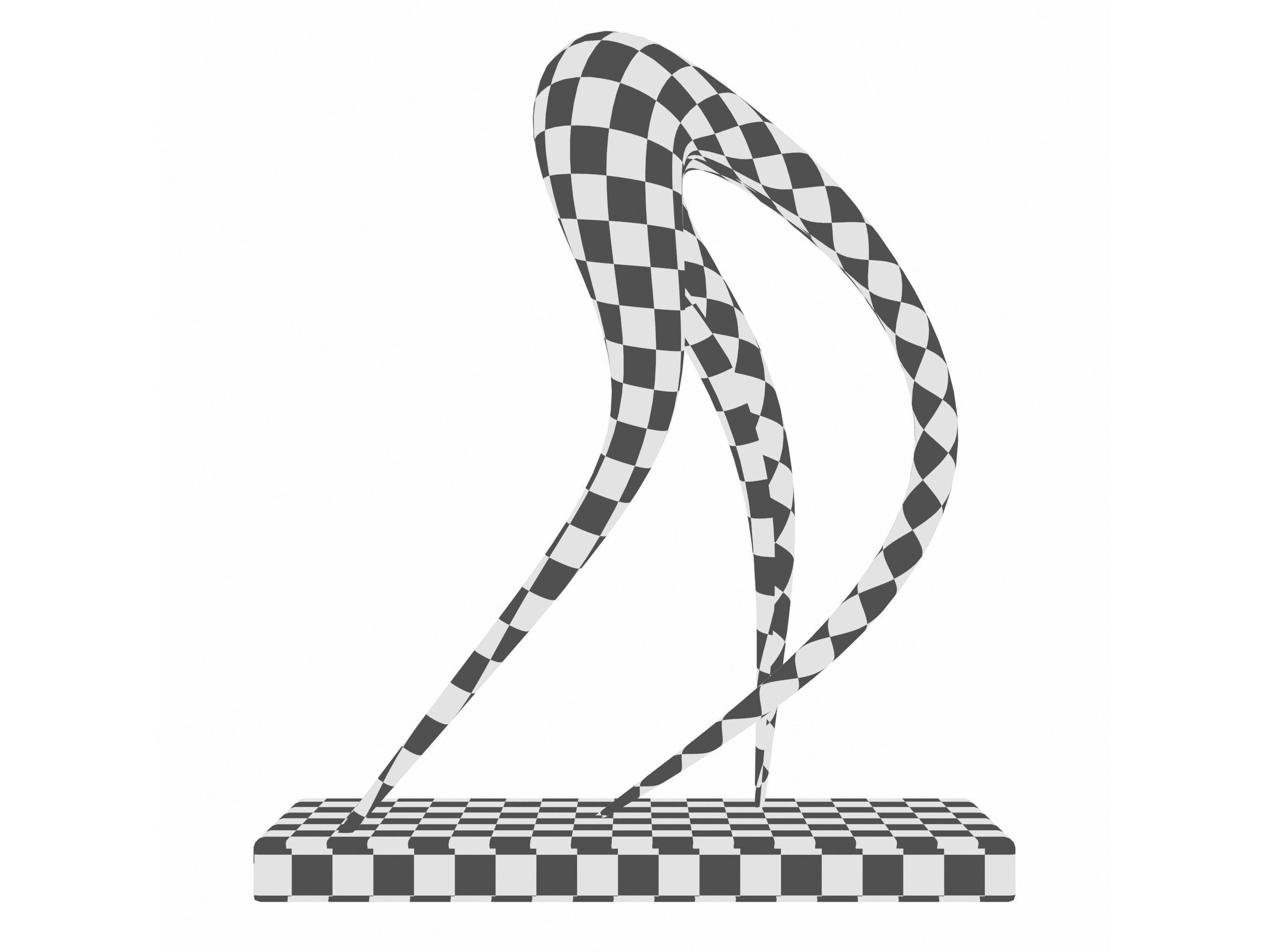 Abstract sculpture AS-003P 3D print model_7