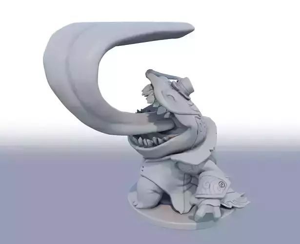 Tahm Kench League of Legends 3D print model