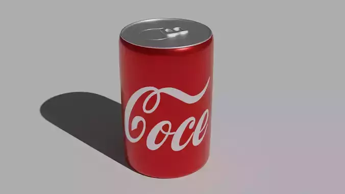 CocaCola Can PBR game ready