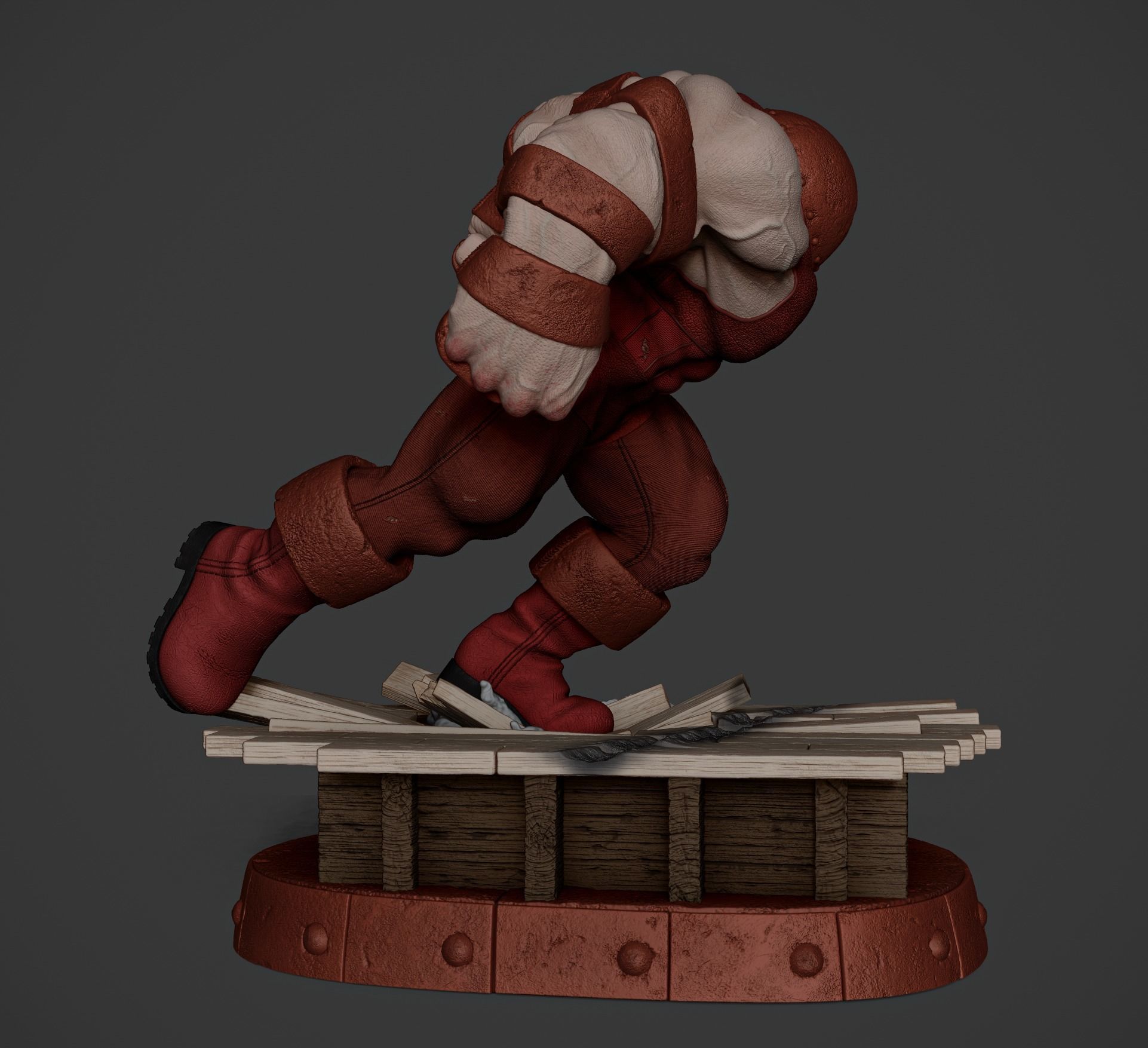 Juggernaut ready to print 3D print model_12