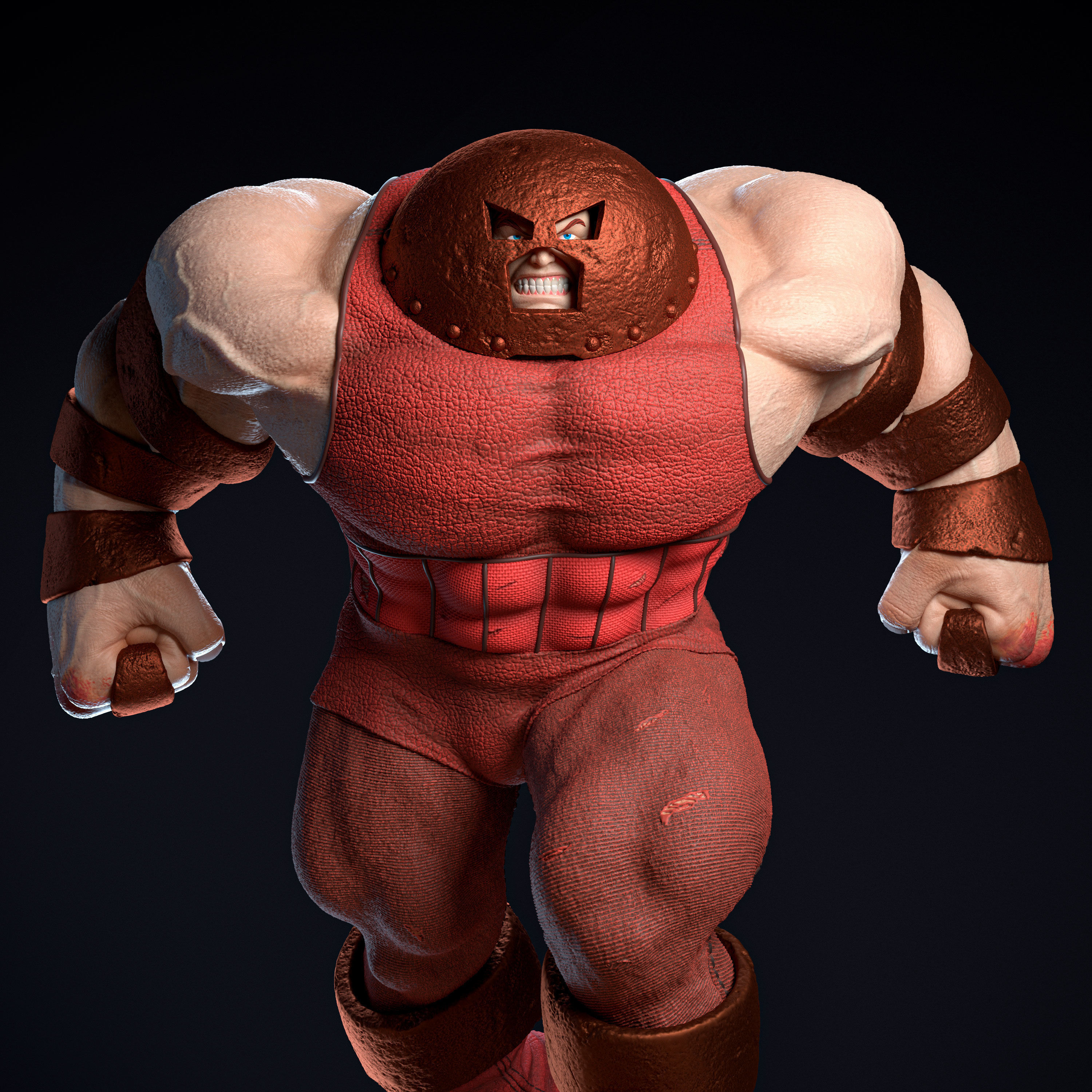 Juggernaut ready to print 3D print model_2
