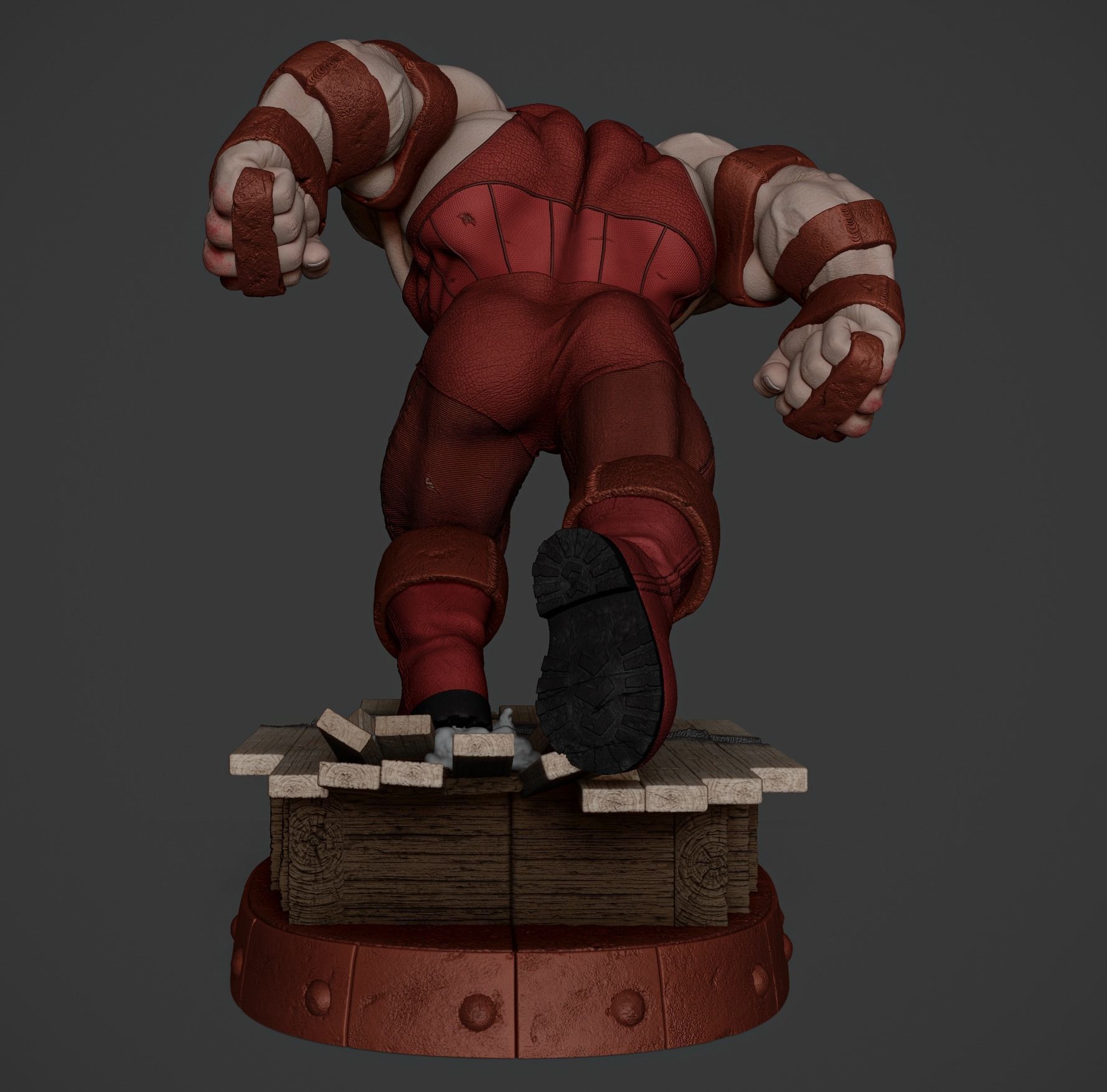 Juggernaut ready to print 3D print model_13
