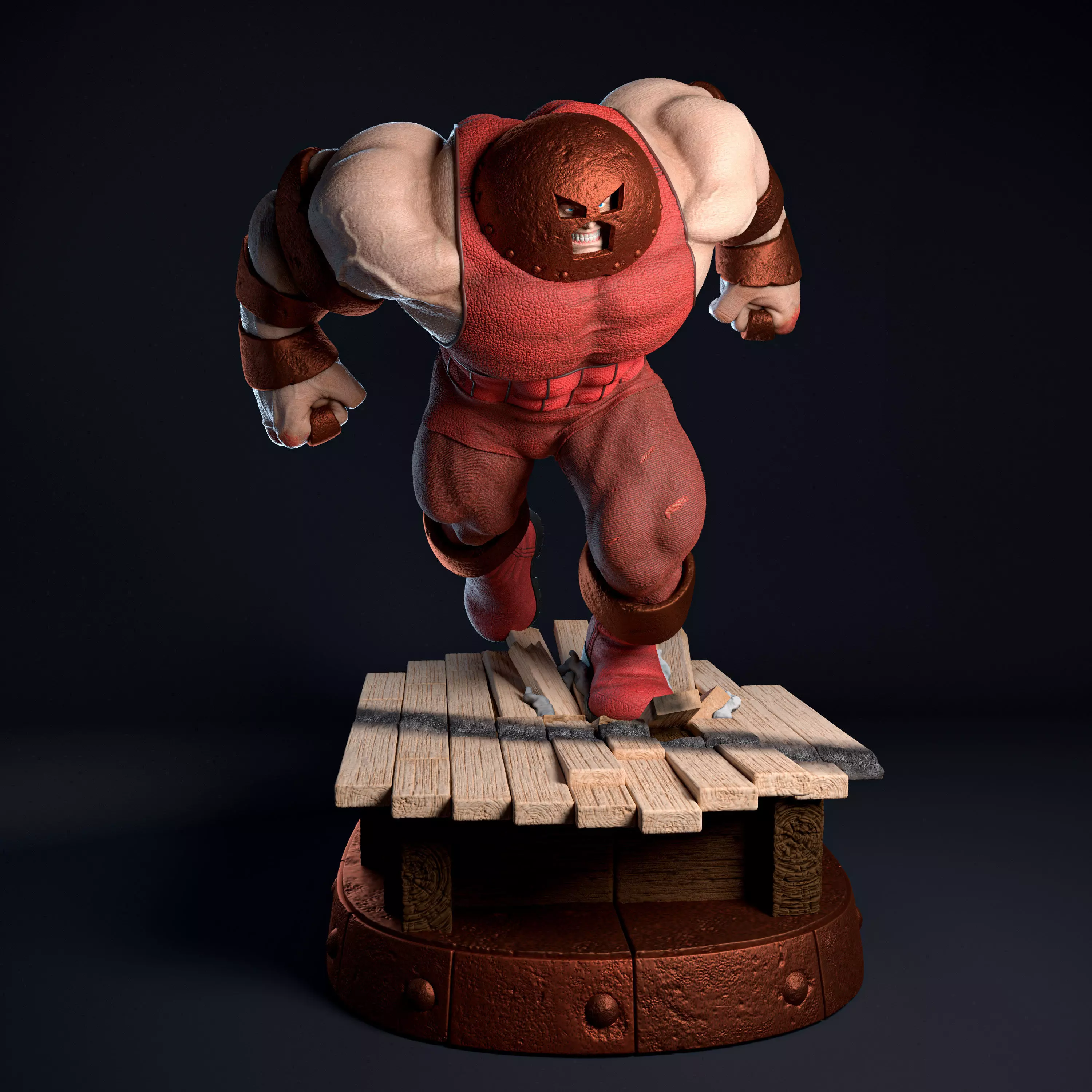 Juggernaut ready to print 3D print model_0