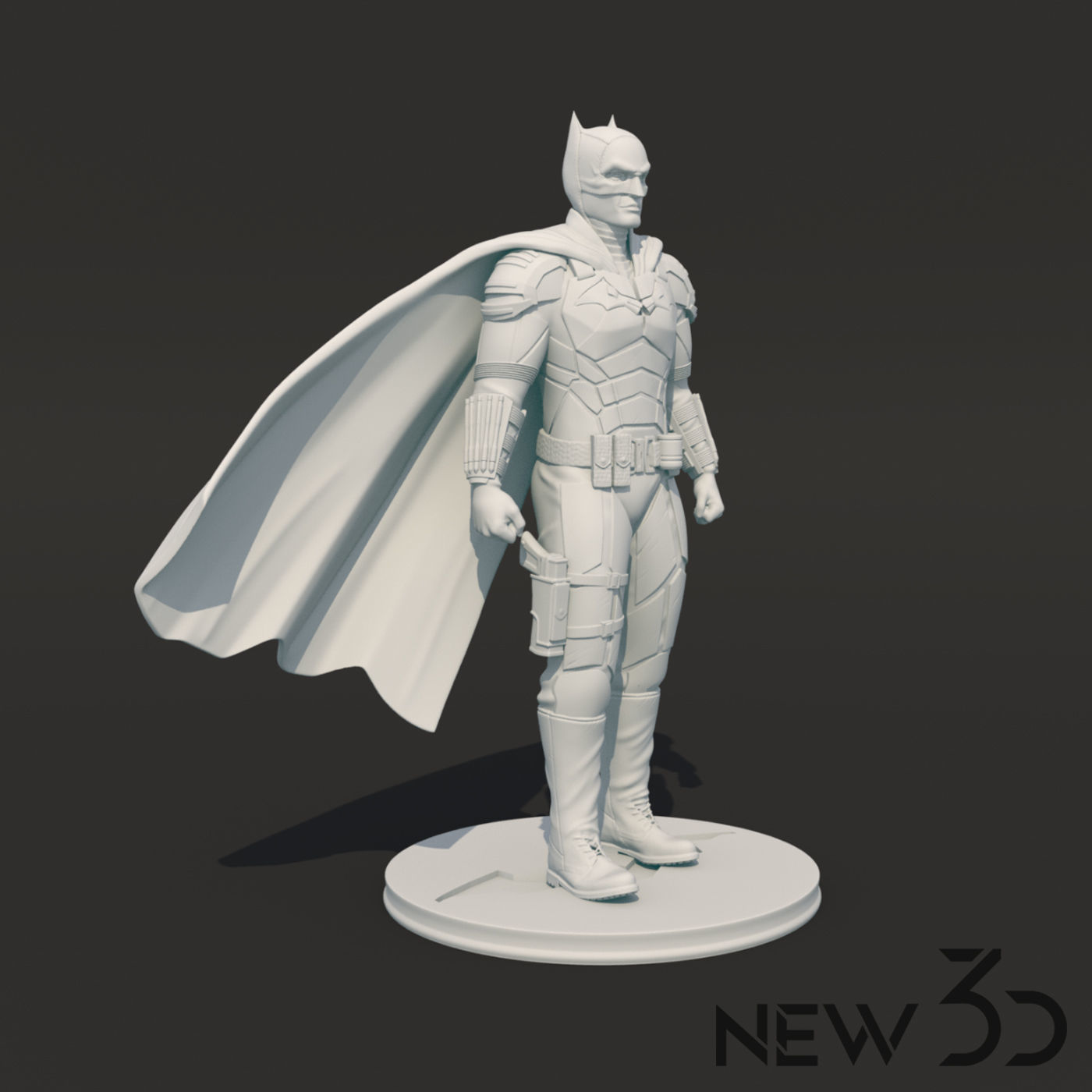 Batman Robert Pattinson 3D print model_6