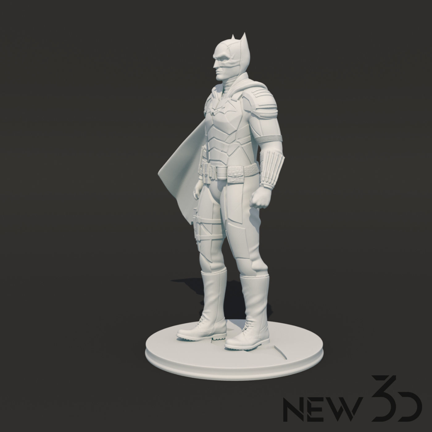 Batman Robert Pattinson 3D print model_5