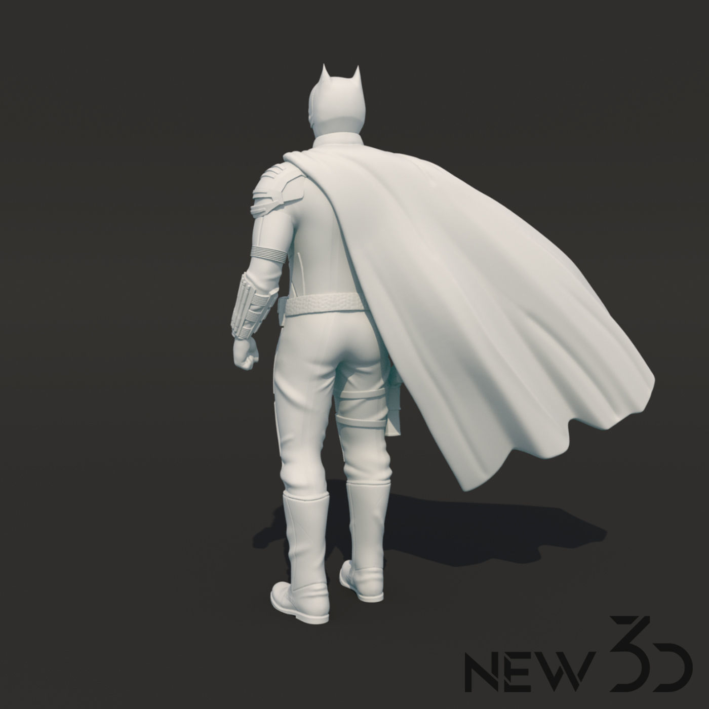 Batman Robert Pattinson 3D print model_3
