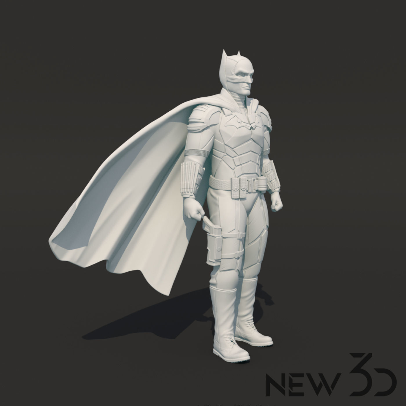 Batman Robert Pattinson 3D print model_1
