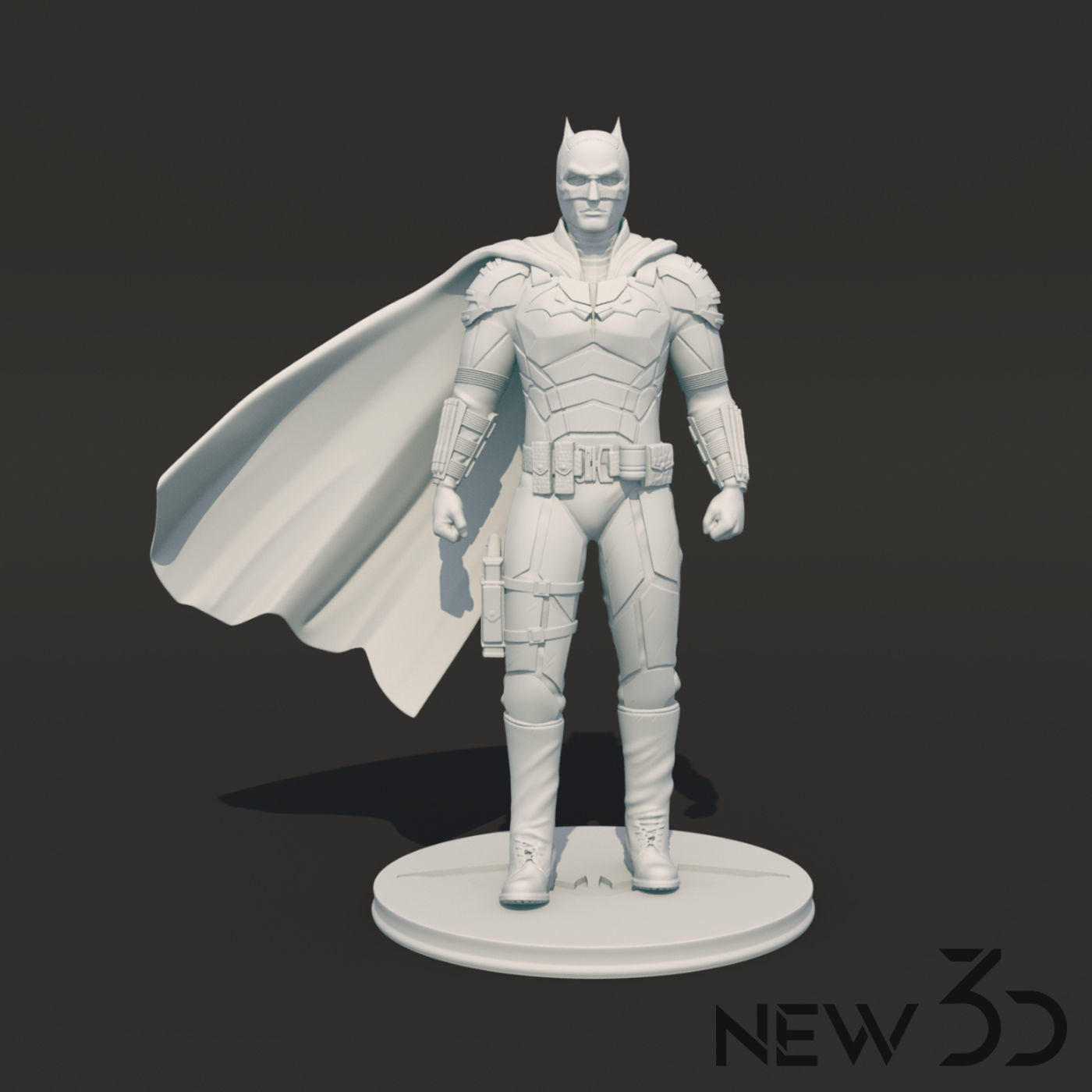 Batman Robert Pattinson 3D print model_4