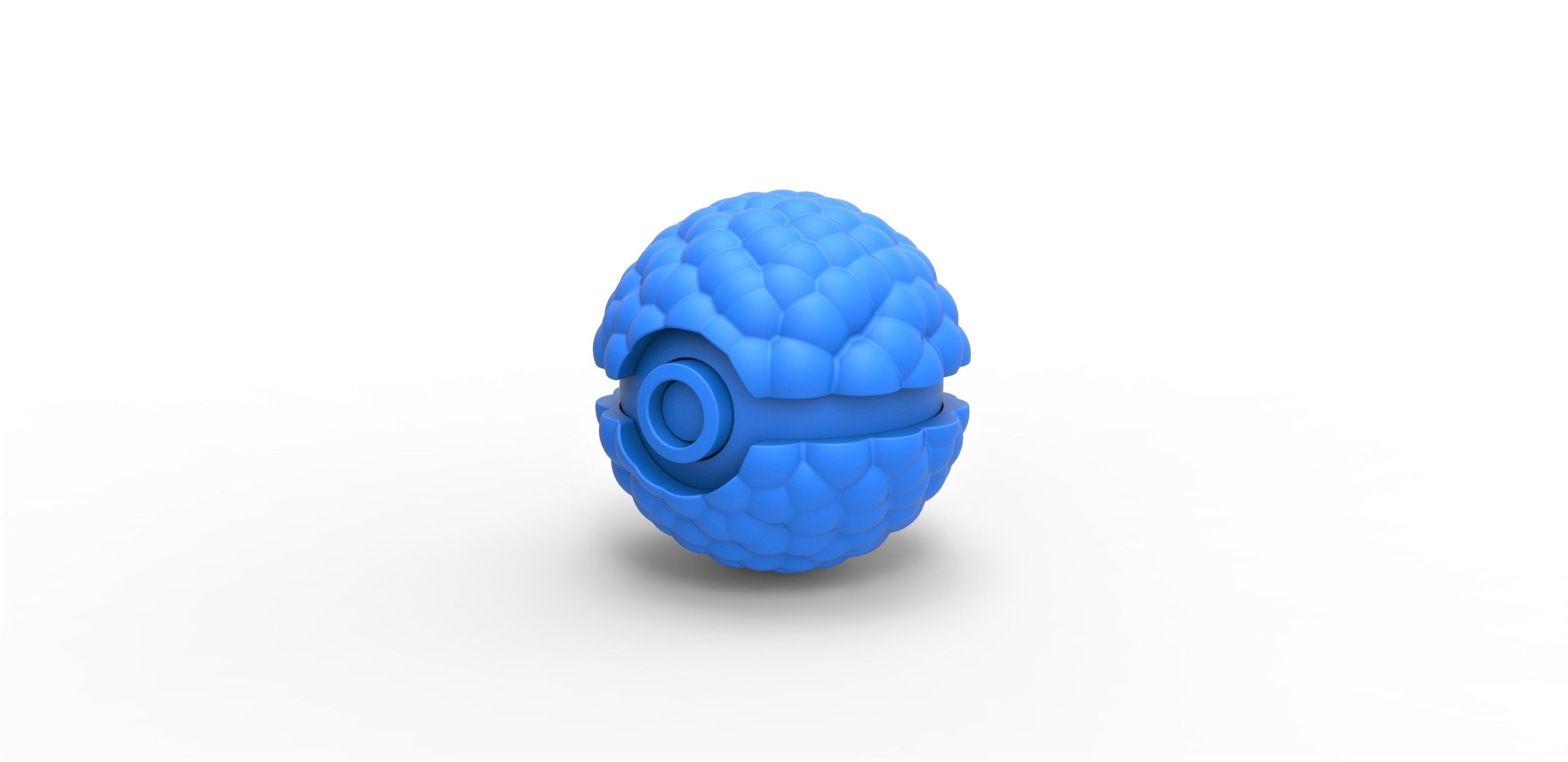 Bubbly chocolate orb 3D print model_8