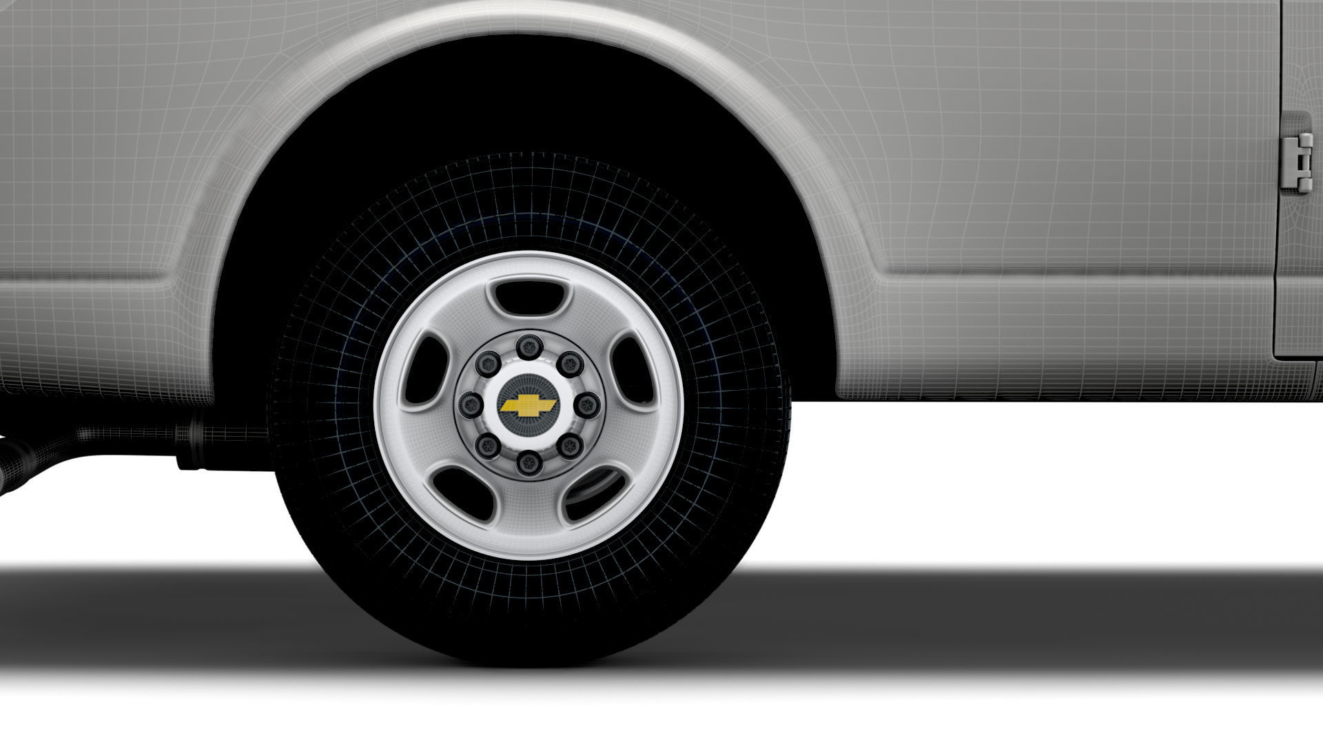 Chevrolet Express Extended WB 2022 3D model_21