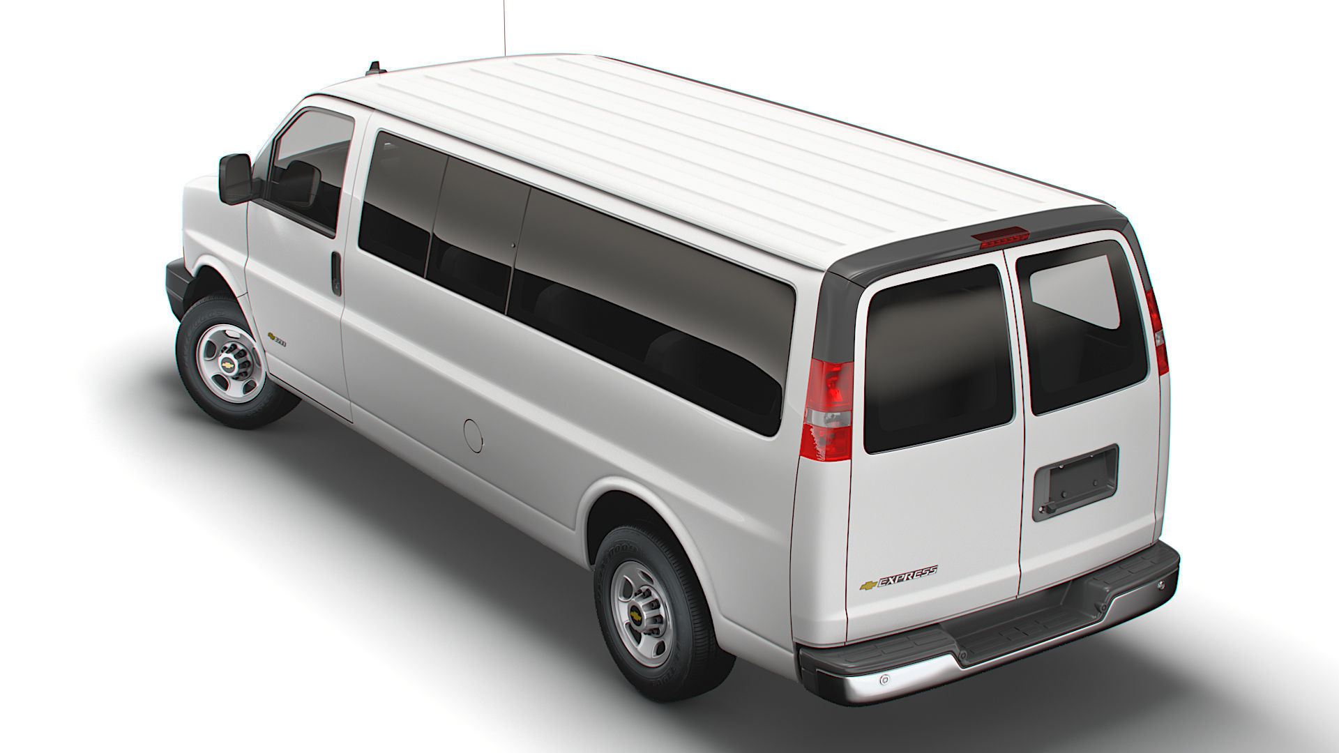 Chevrolet Express Extended WB 2022 3D model_3