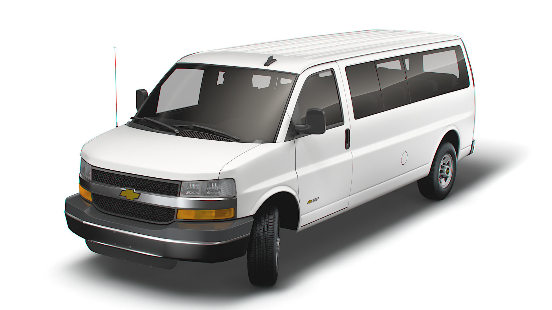 Chevrolet Express Extended WB 2022 3D model_8