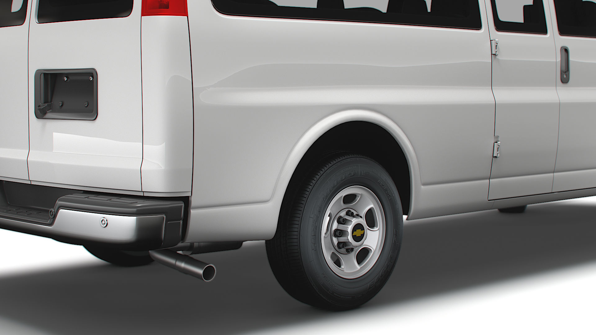 Chevrolet Express Extended WB 2022 3D model_11