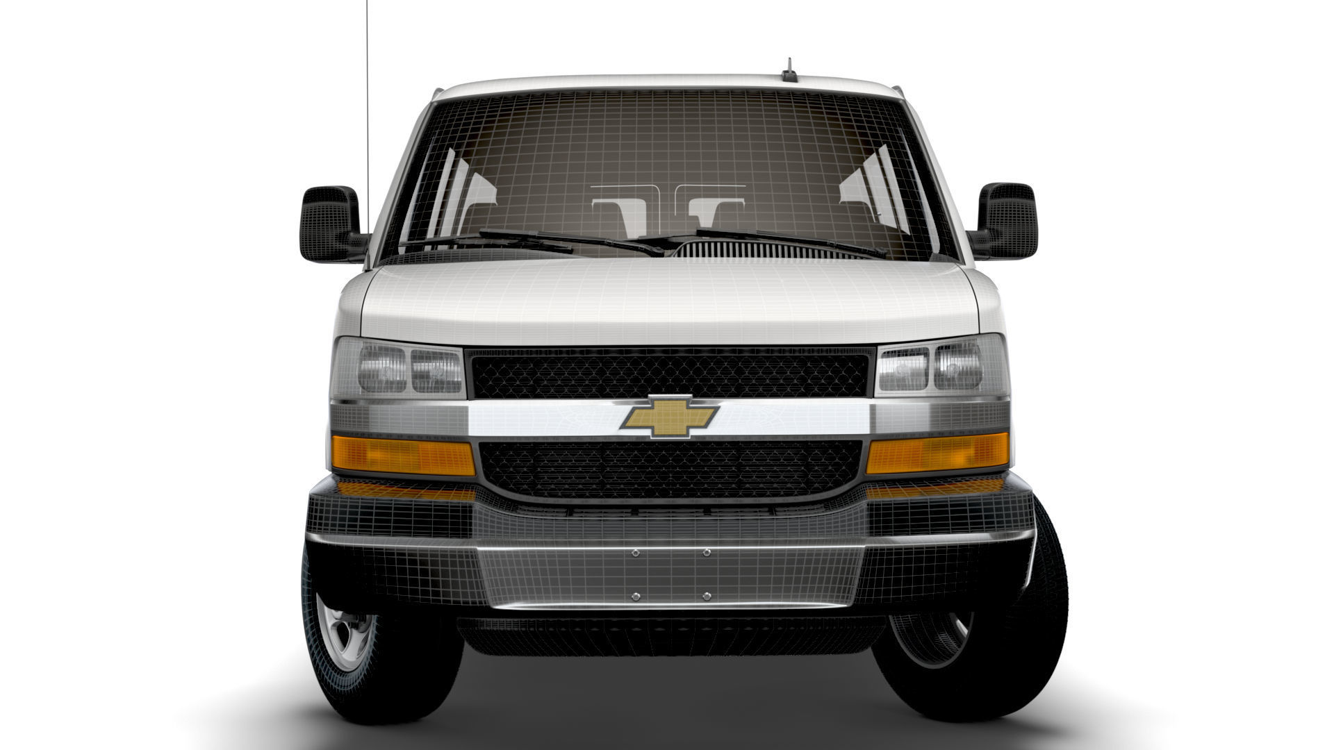 Chevrolet Express Extended WB 2022 3D model_18