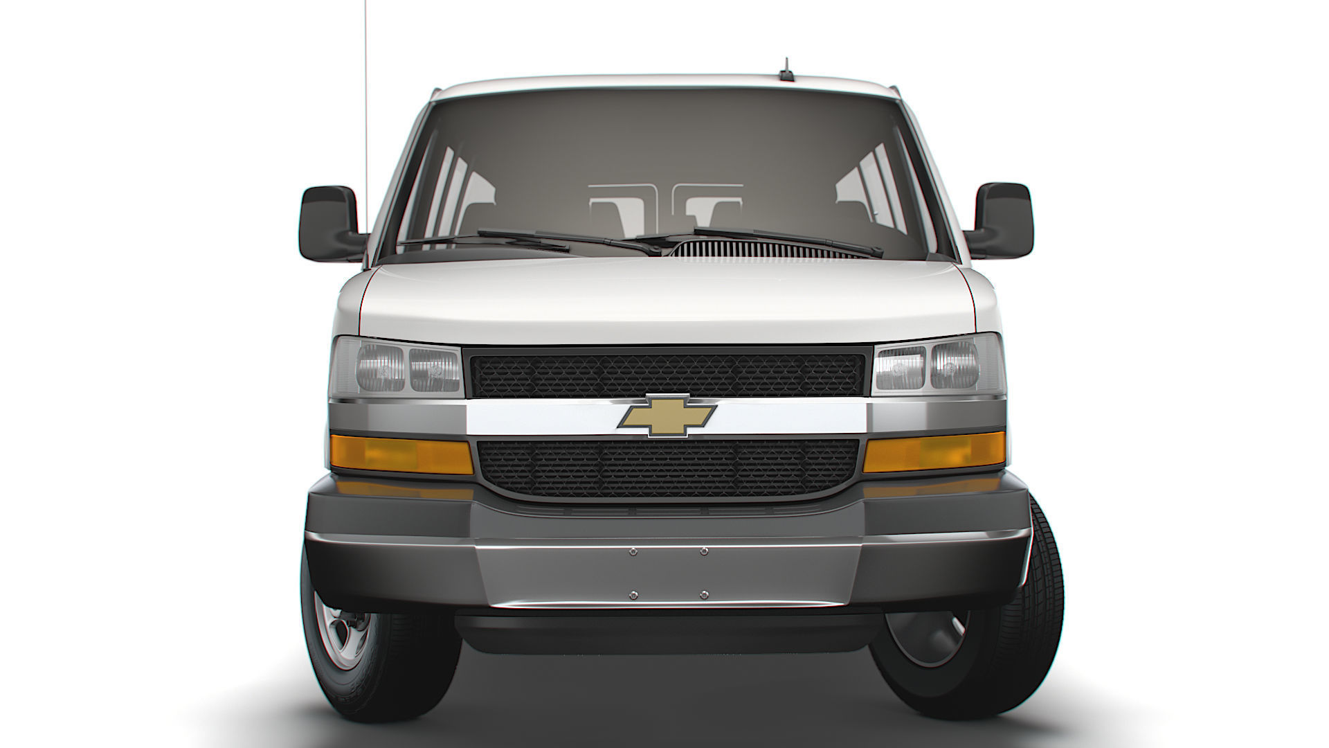 Chevrolet Express Extended WB 2022 3D model_6