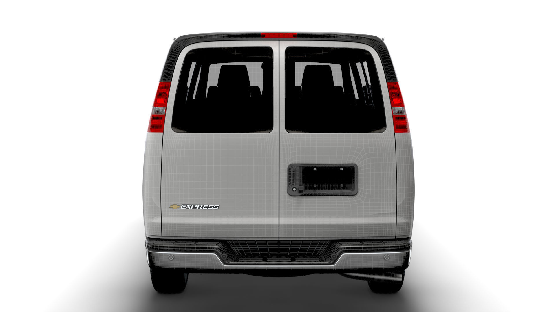 Chevrolet Express Extended WB 2022 3D model_22