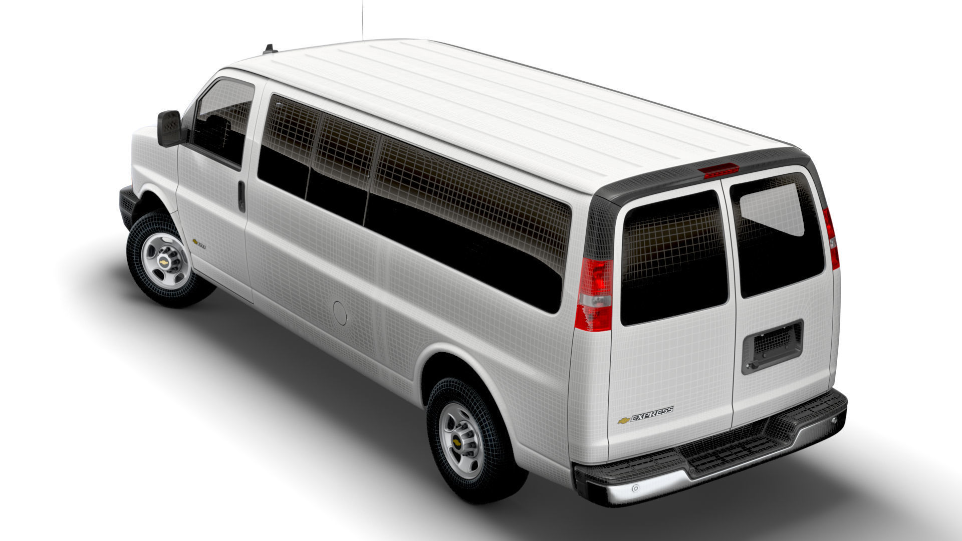 Chevrolet Express Extended WB 2022 3D model_15