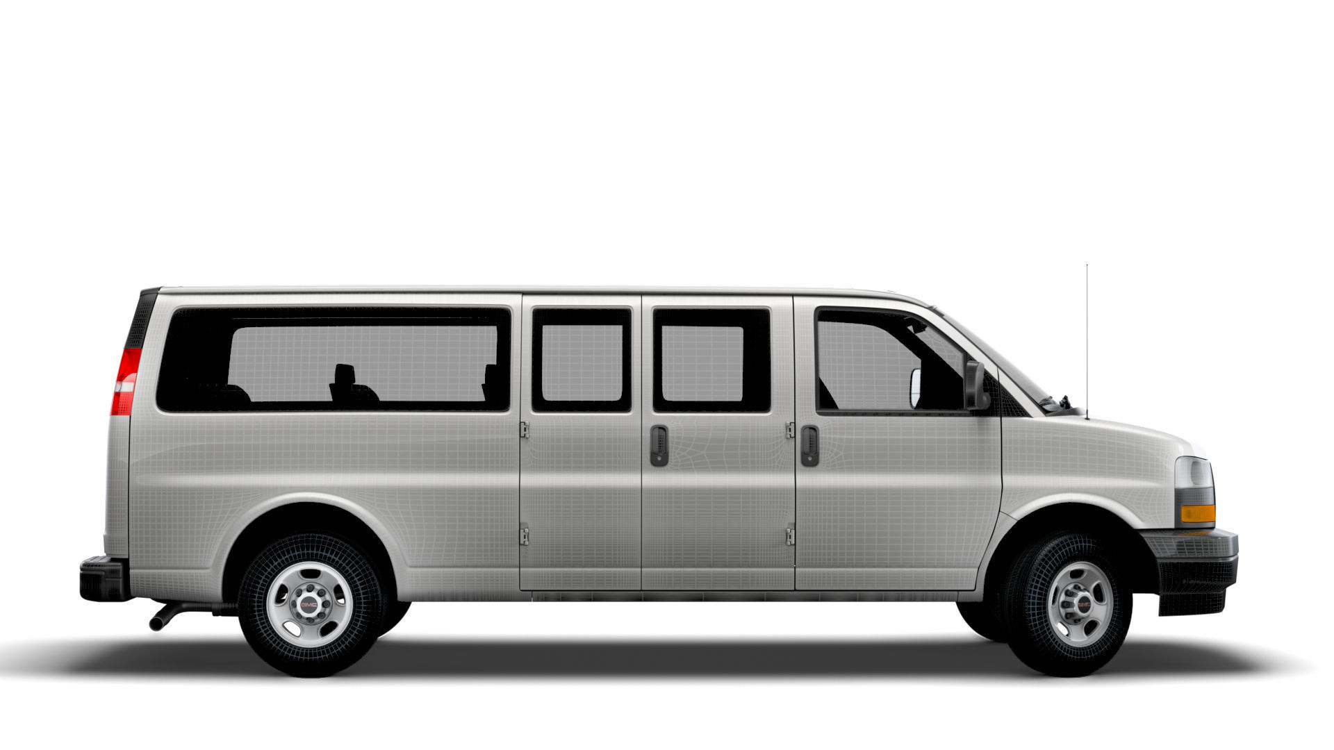 GMC Savana Extended WB 2022 3D model_13