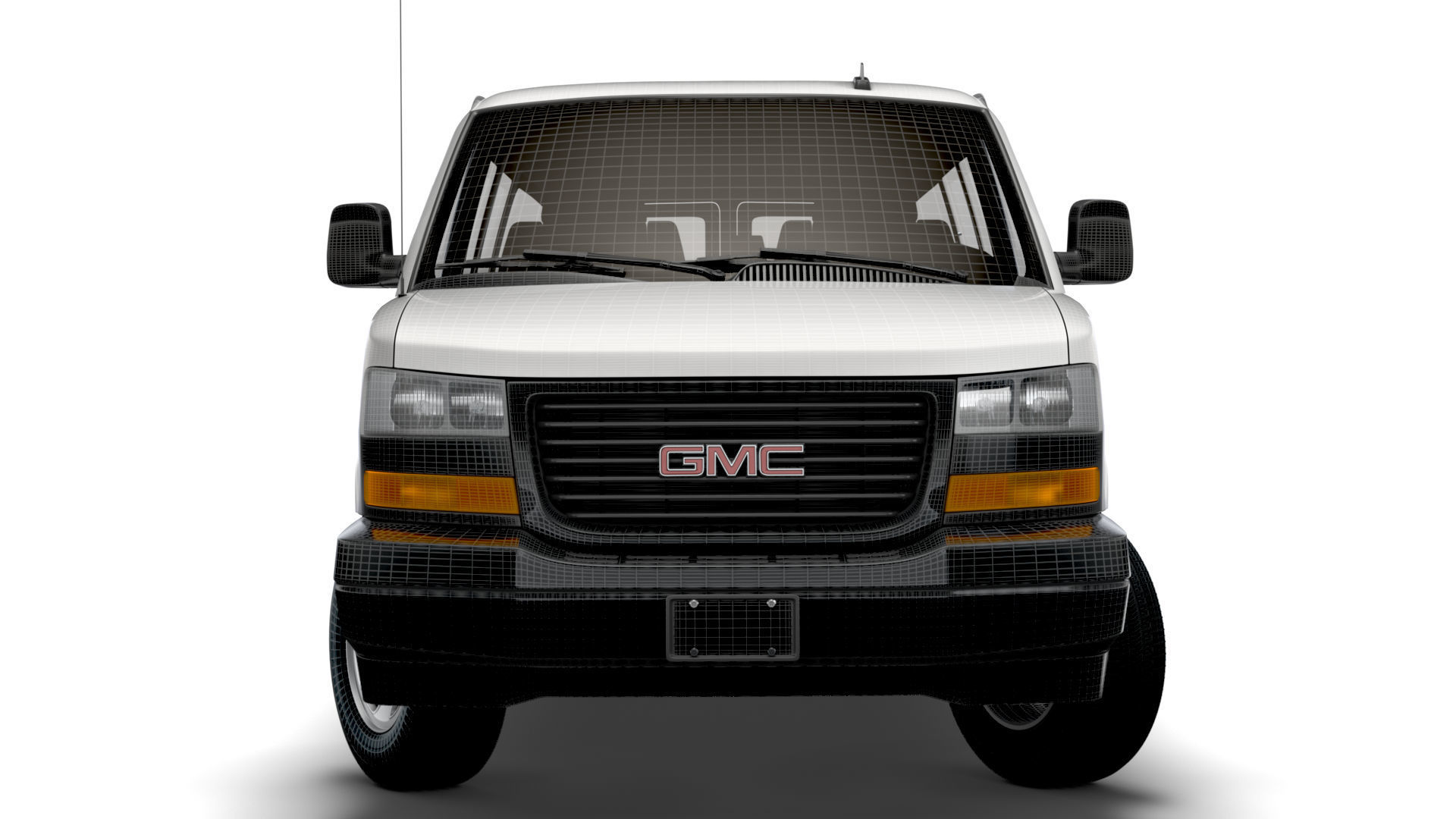 GMC Savana Extended WB 2022 3D model_18