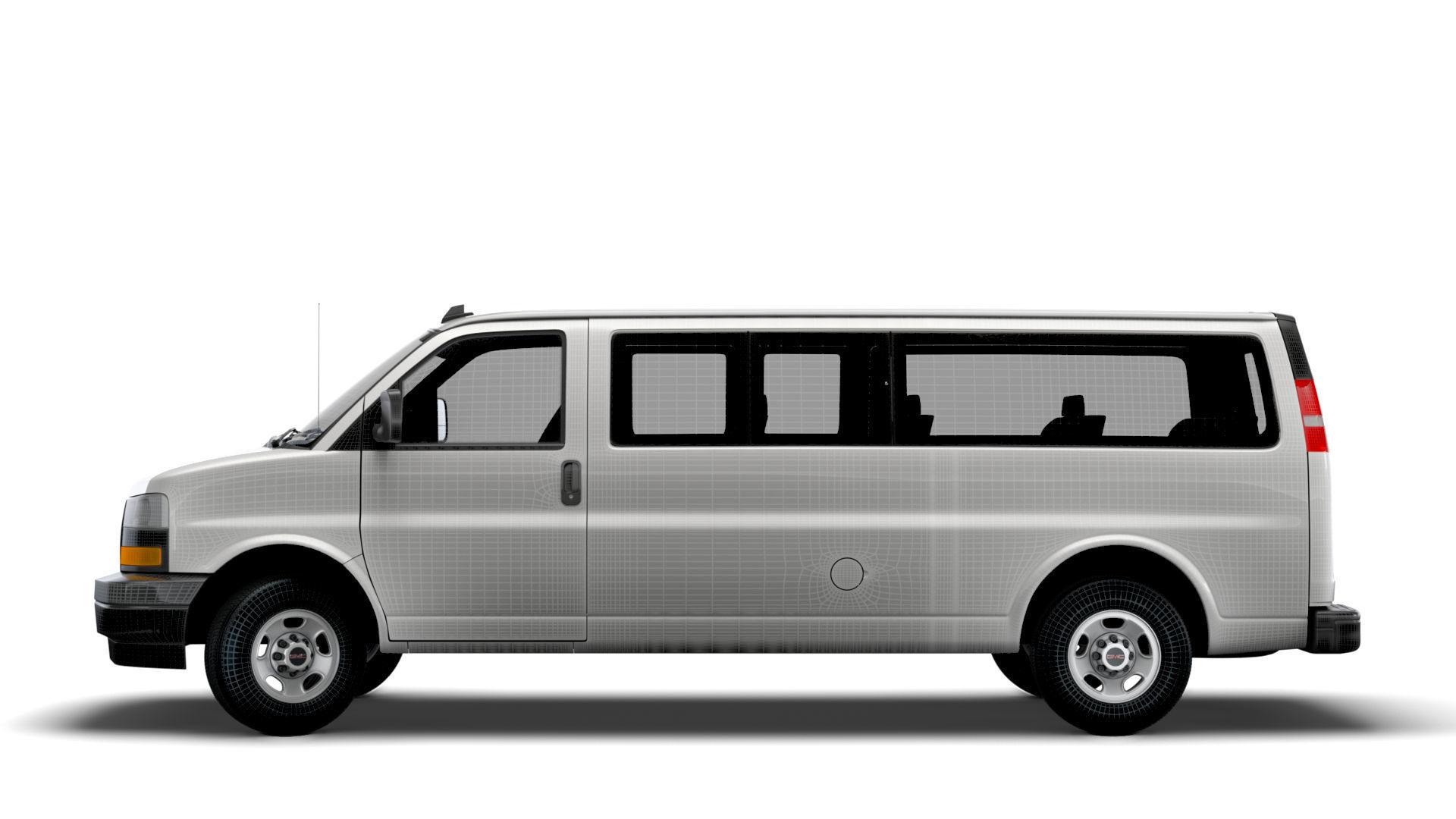 GMC Savana Extended WB 2022 3D model_16