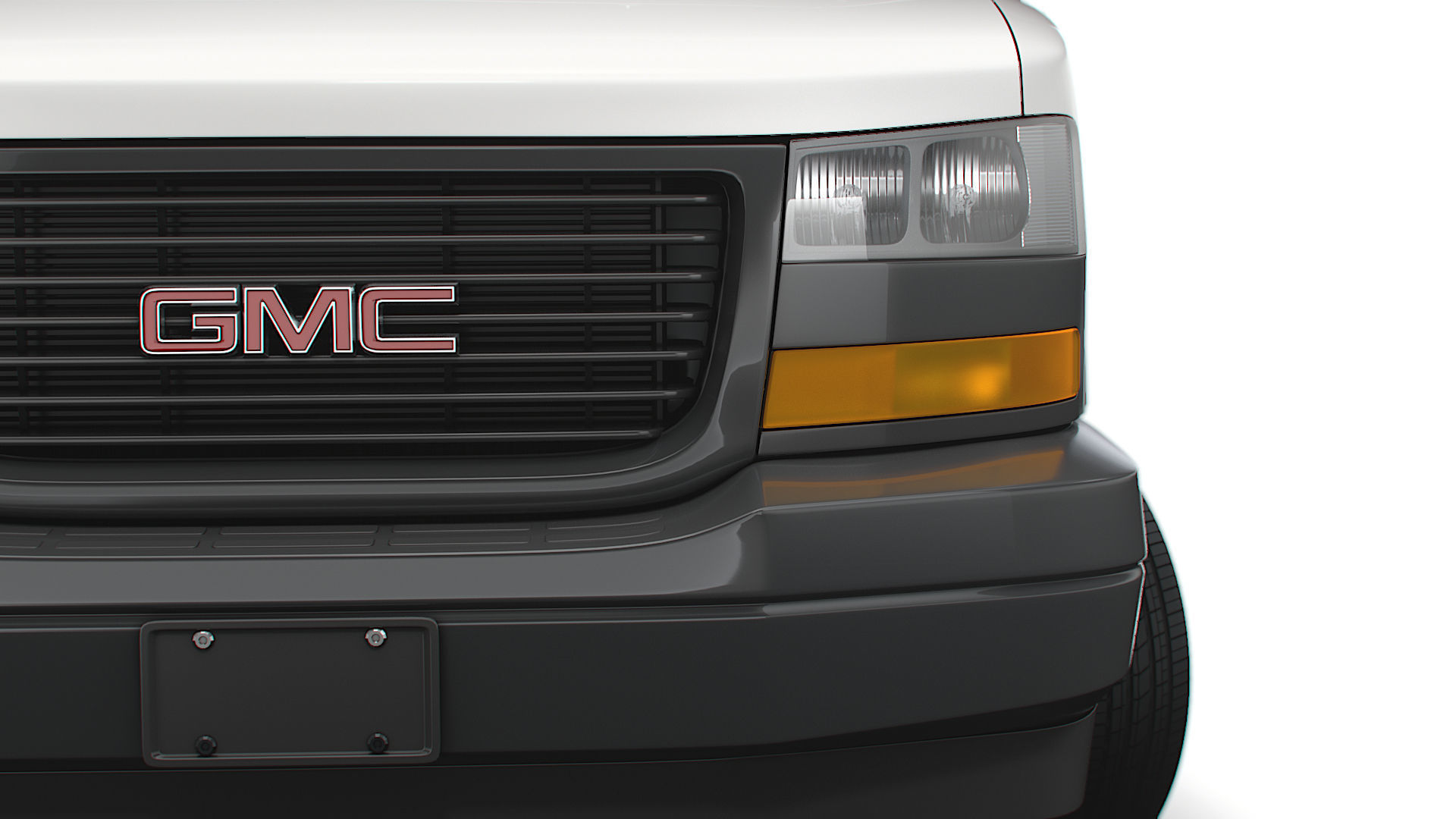 GMC Savana Extended WB 2022 3D model_7