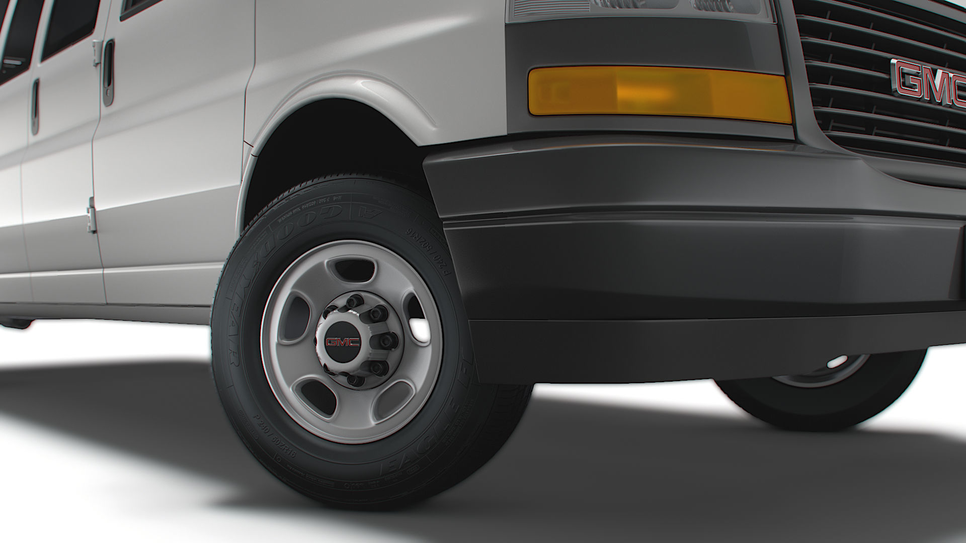 GMC Savana Extended WB 2022 3D model_5