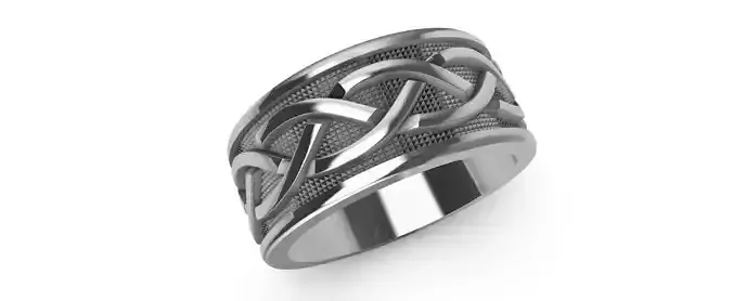 Celtic Braid Ring tranca Celta