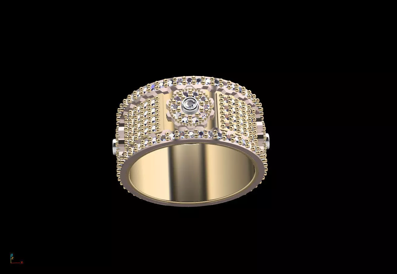 HAREKETLI CARK YUZUK 3D print model_0