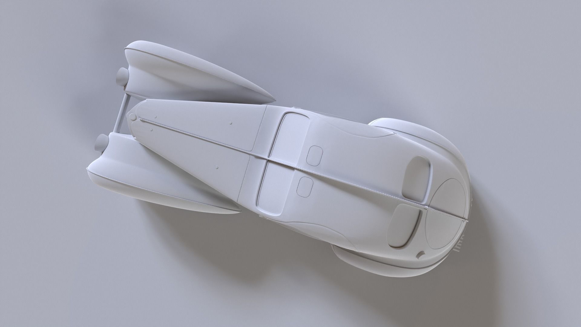 BUGATTI ATLANTIC - LA VOITURE NOIRE 1-64th 3D print model_4