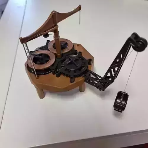 Da Vinci Flying pendulum clock  3D print model