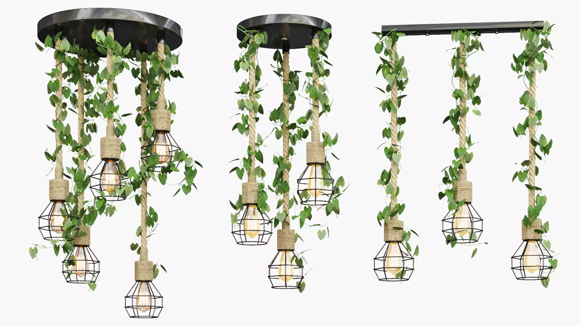 Rope Light 3D model_0