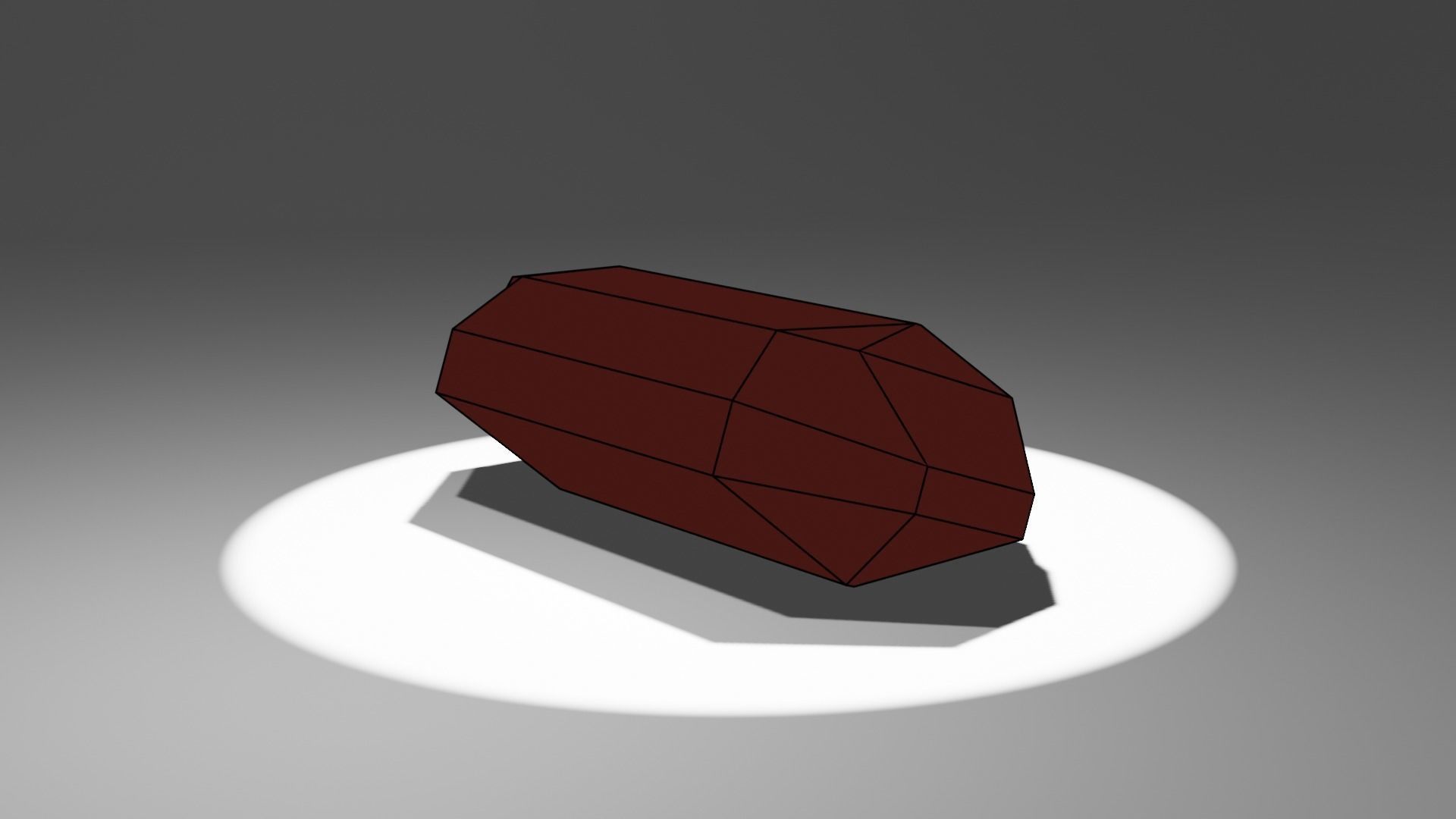 topaz two diamonds 3D model_3