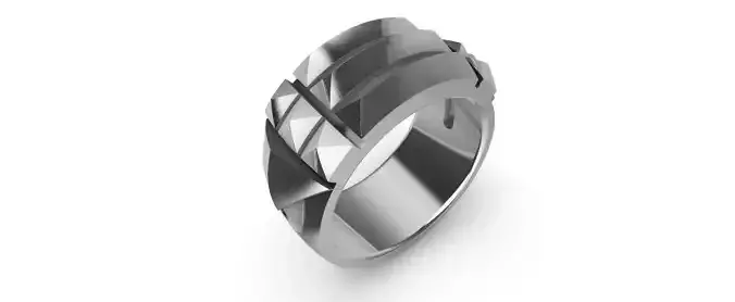 Atlantis Ring 3D print model