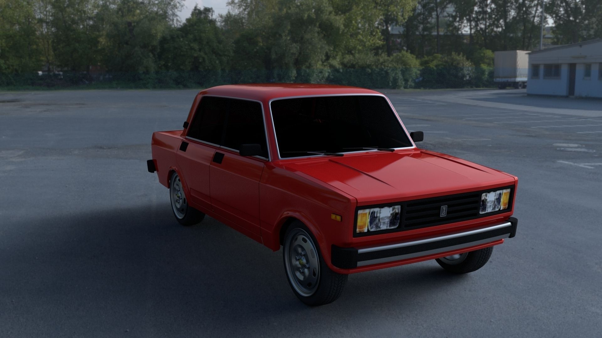 Lada Nova Riva HDRI 3D model_6